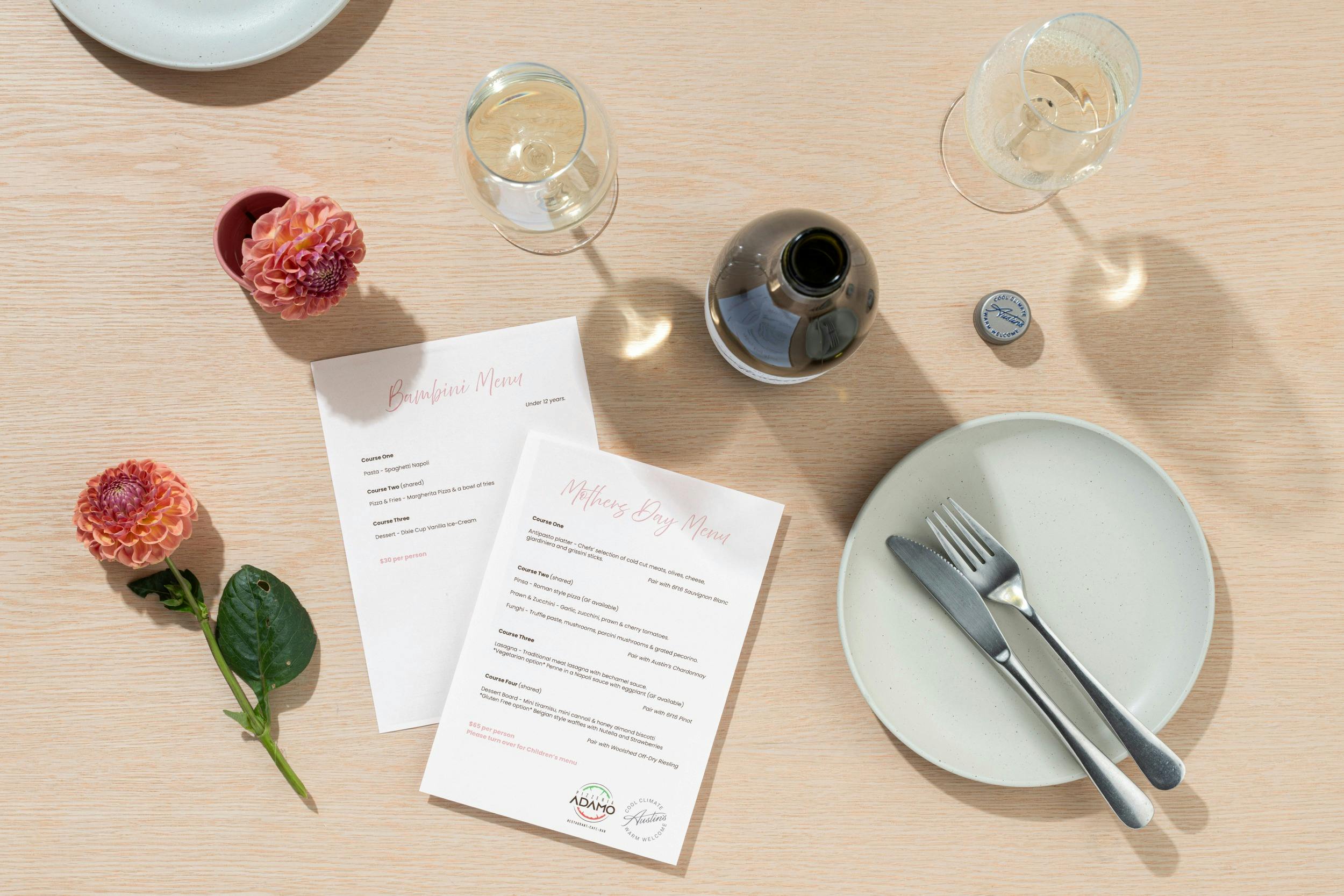 Mother's Day Lunch at Austin's Wines