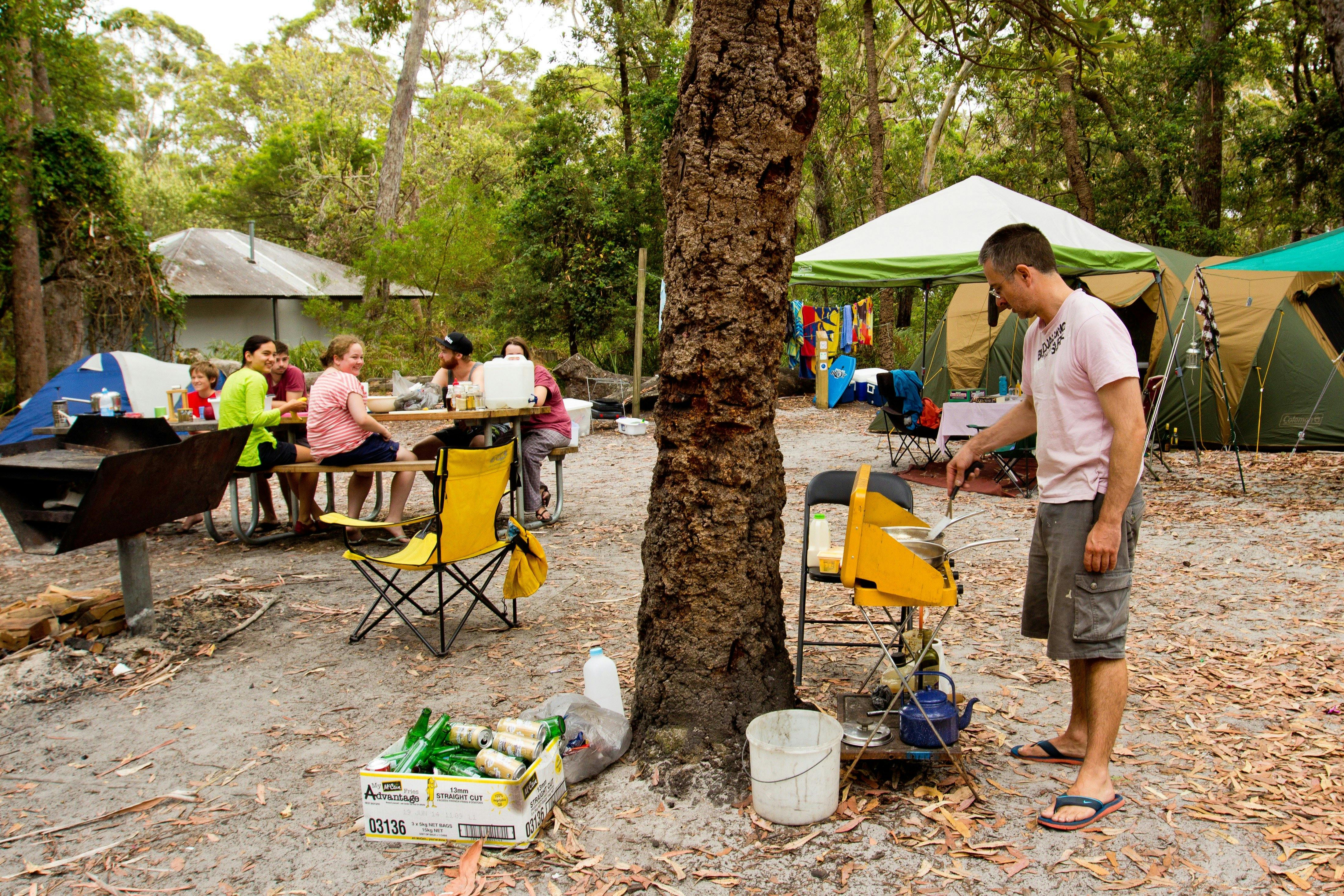 Bistrol Point campground, Booderee National Park