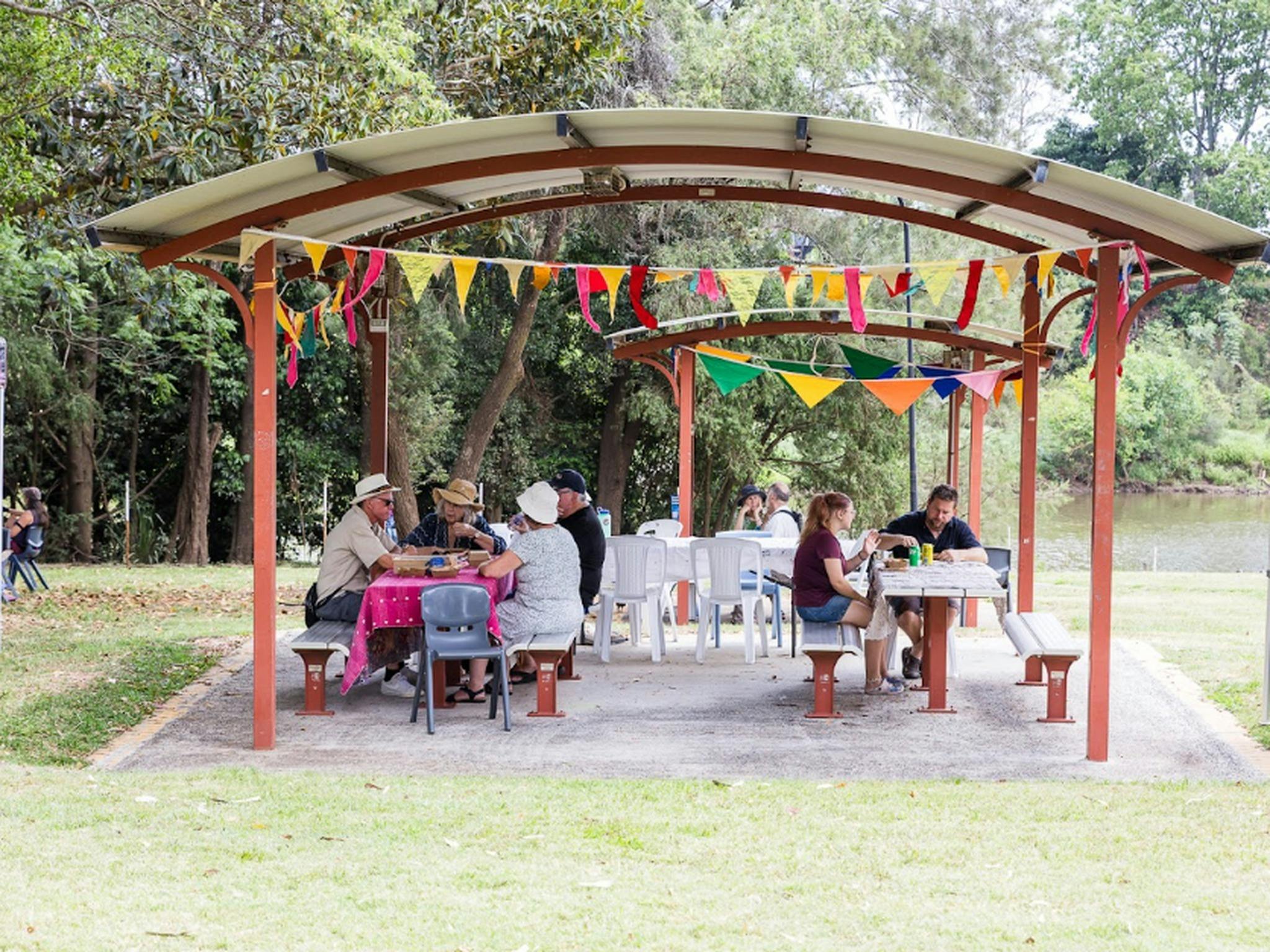 Picnic by the river