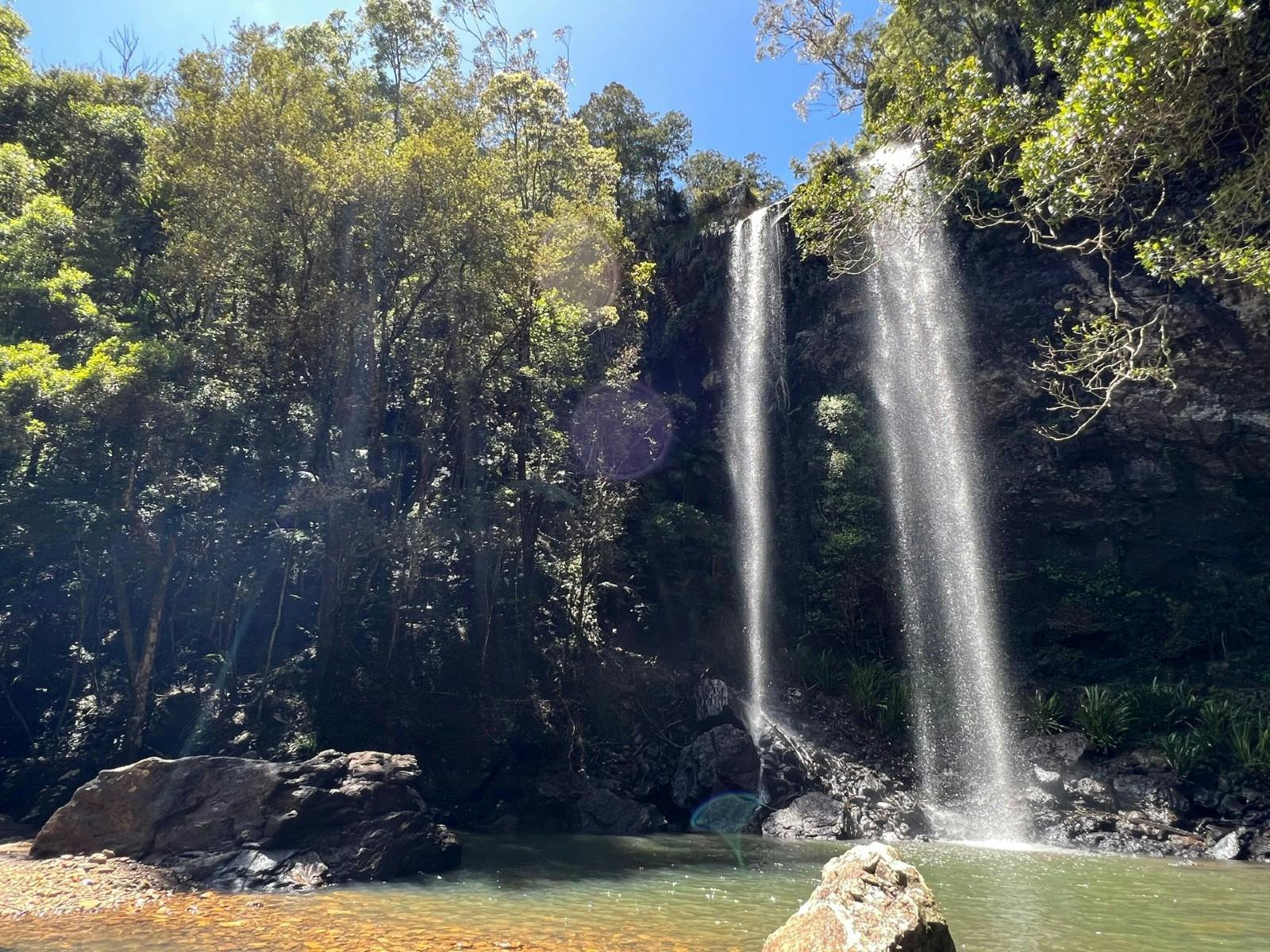 Twin Falls Springbrook, Gold Coast Hinterland Great Walk