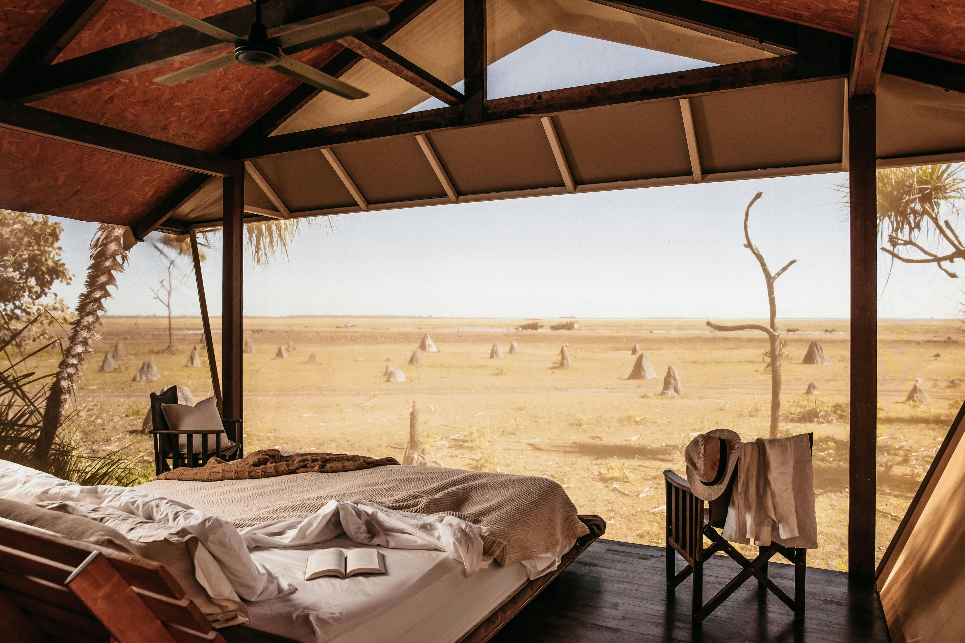Tent at Bamurru Plains