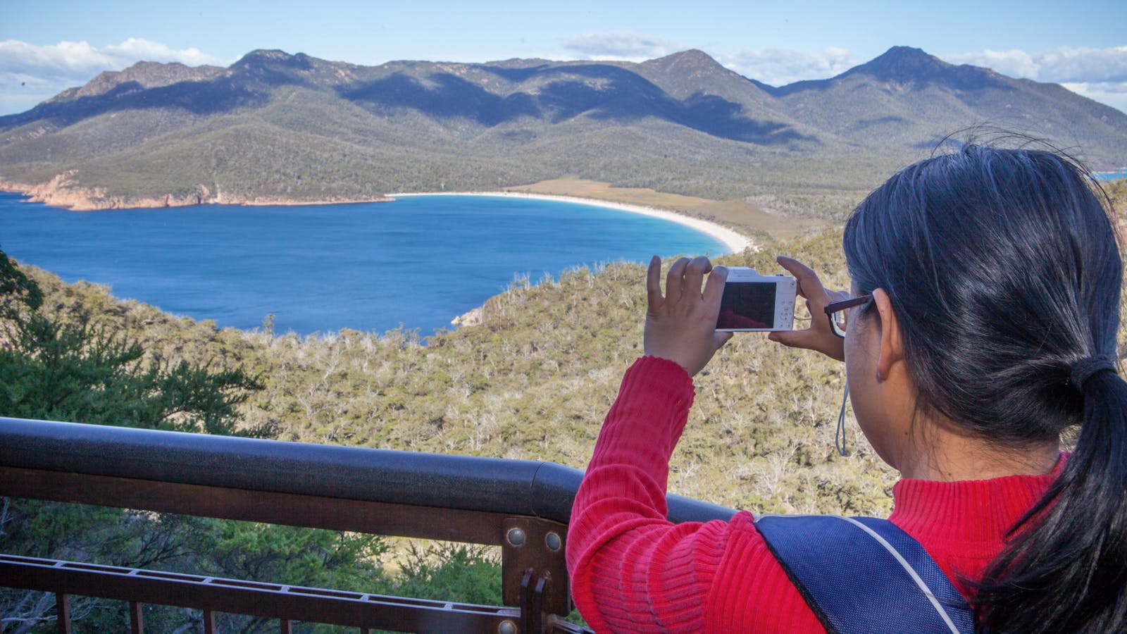 wineglass bay tour, photo of wineglass bay