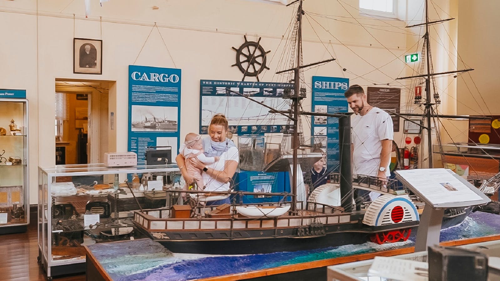 Inside Morpeth Museum