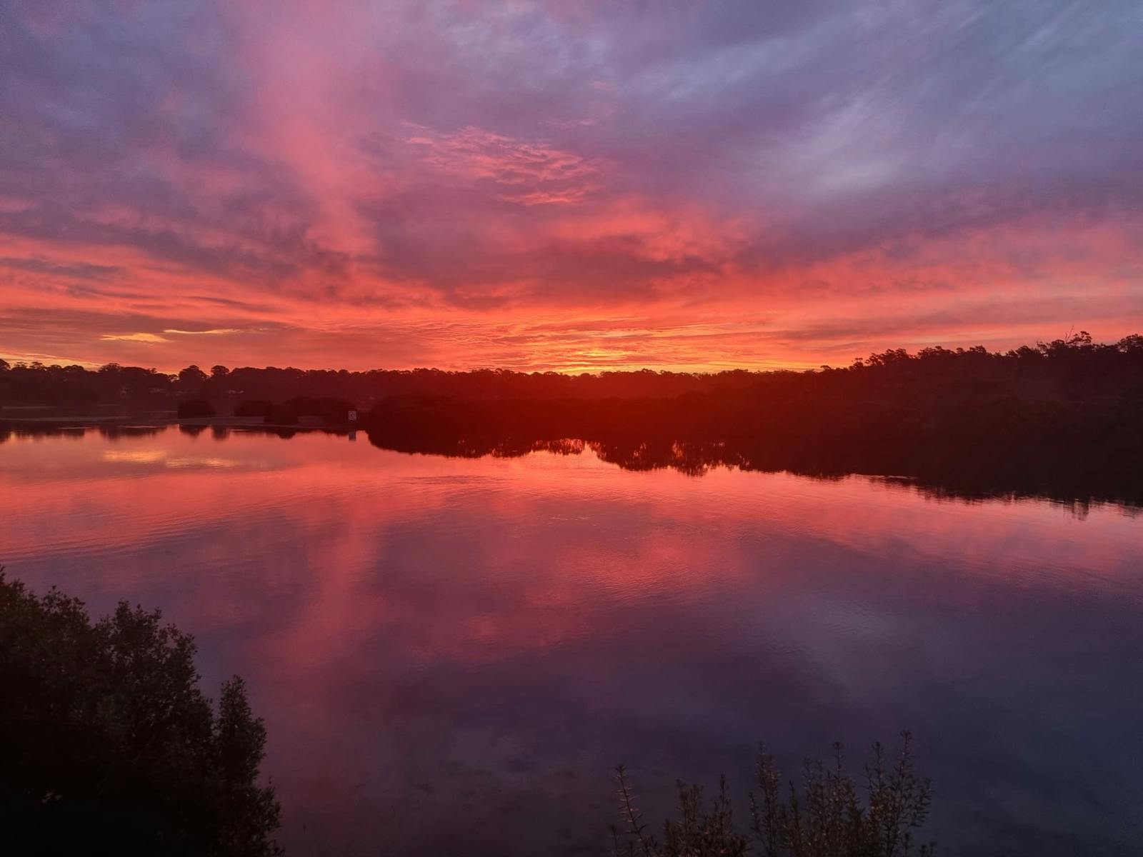 Tomaga River at Sunset