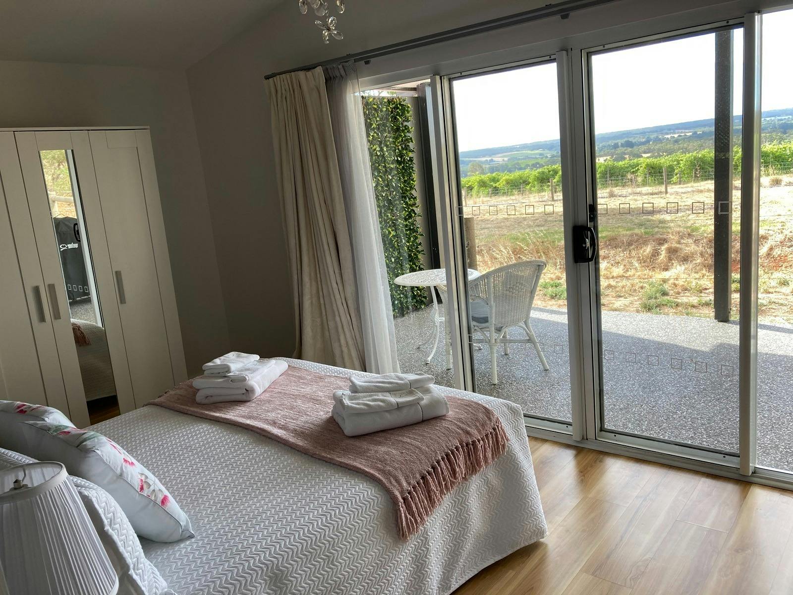 Bedroom with a view