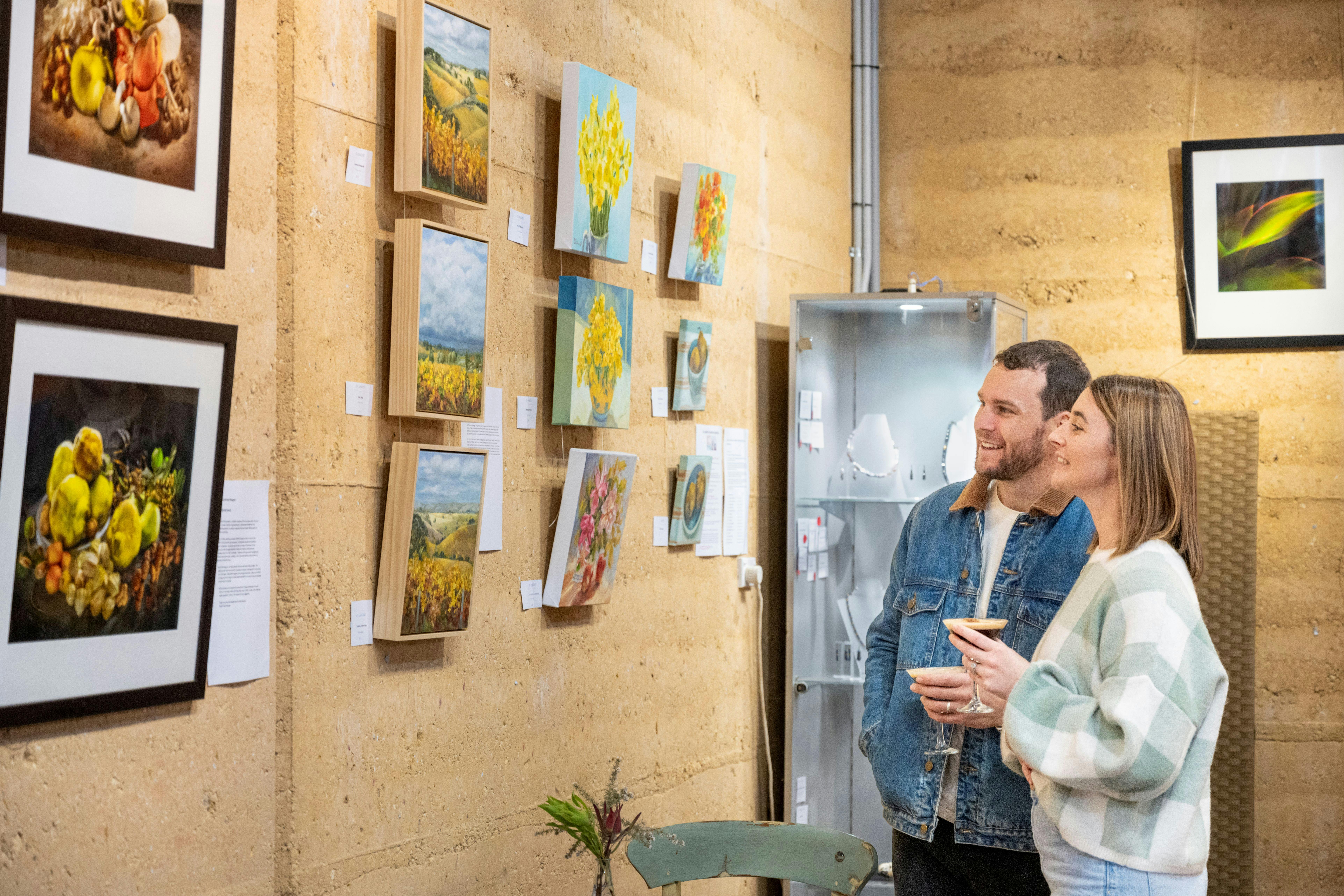 Red Poles Art Gallery