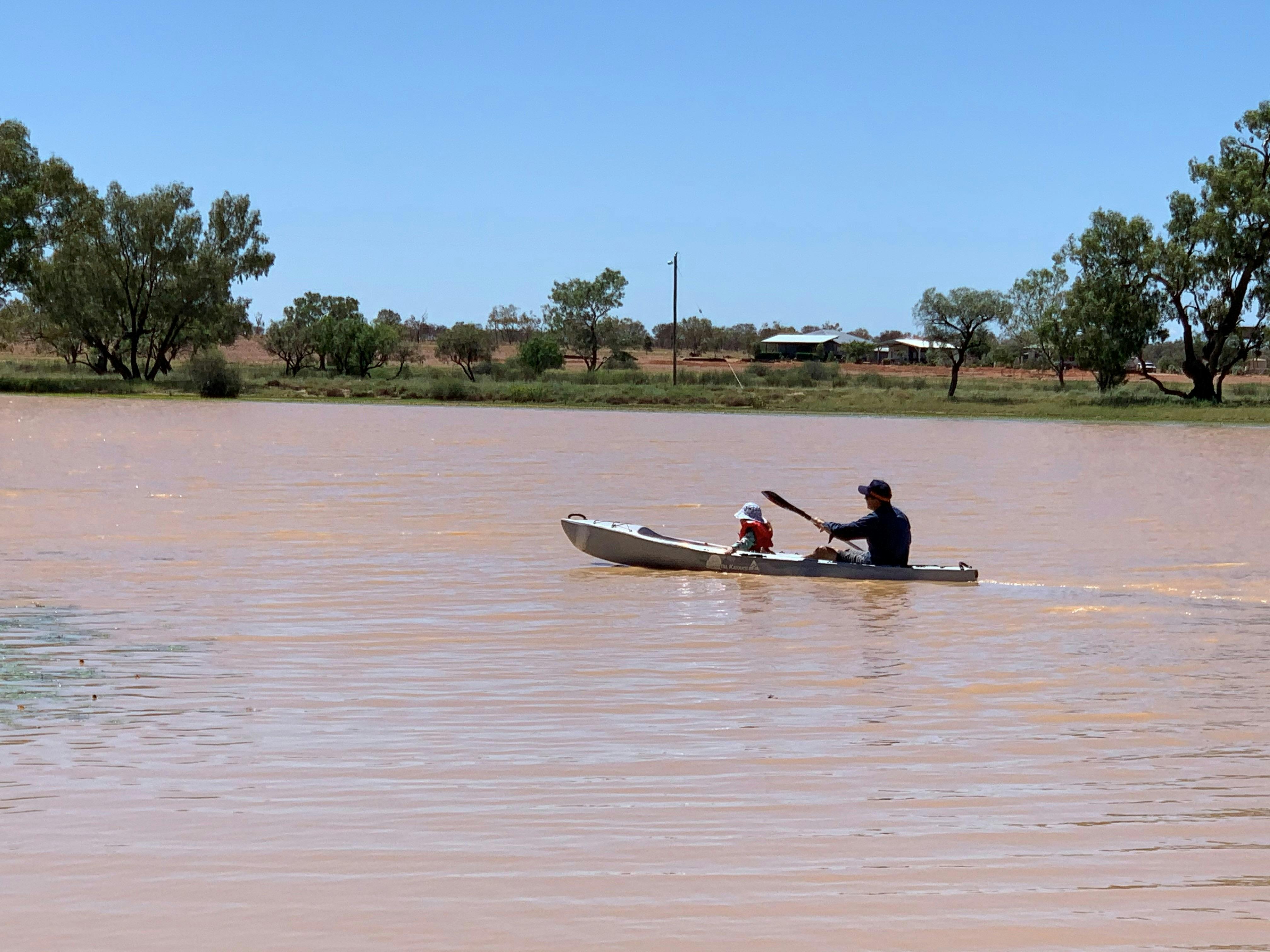 Kayak at Lake Houdraman
