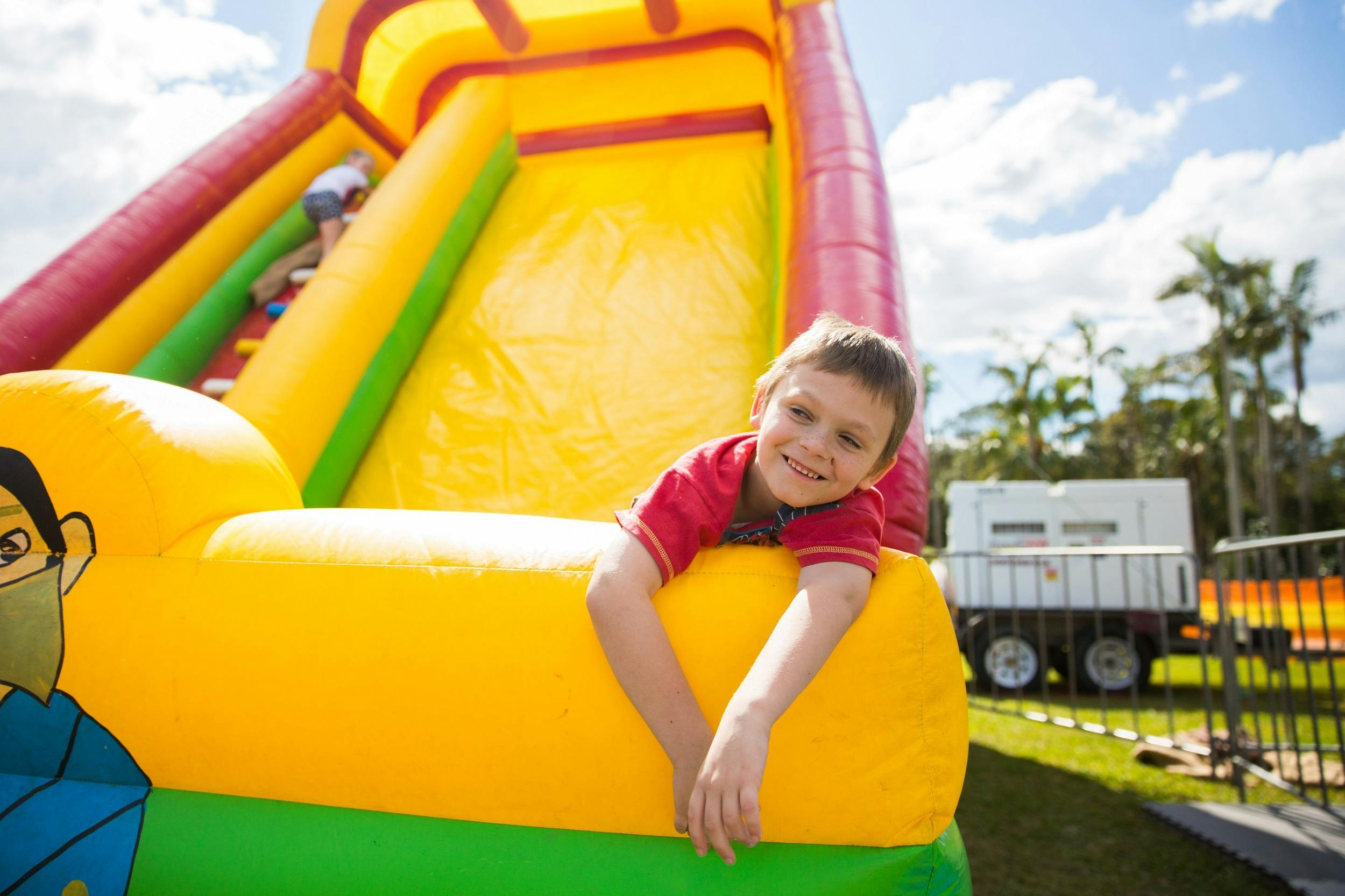Young kids entertainment at Caboolture Family Fun Day
