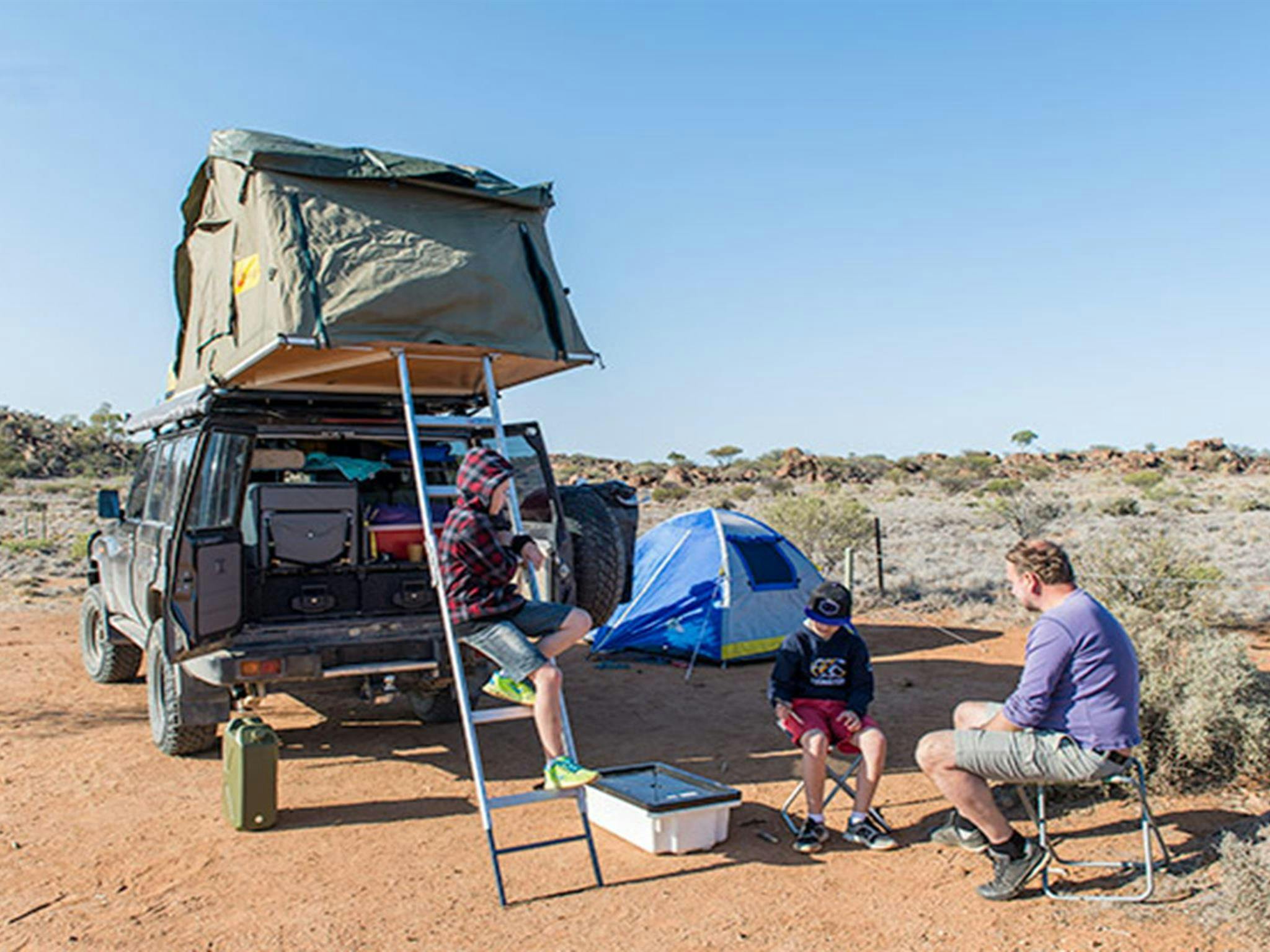 Dead Horse Gully campground, Sturt National Park. Photo: John Spencer