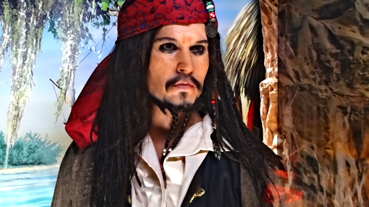 Johnny Depp as Captain Jack Sparow