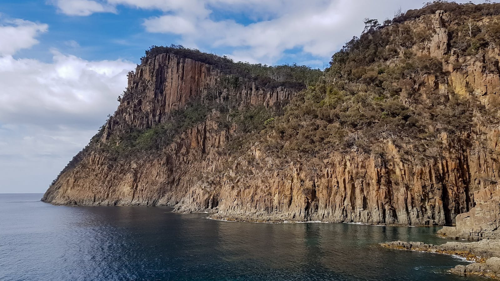 Fluted Cape Bruny Island