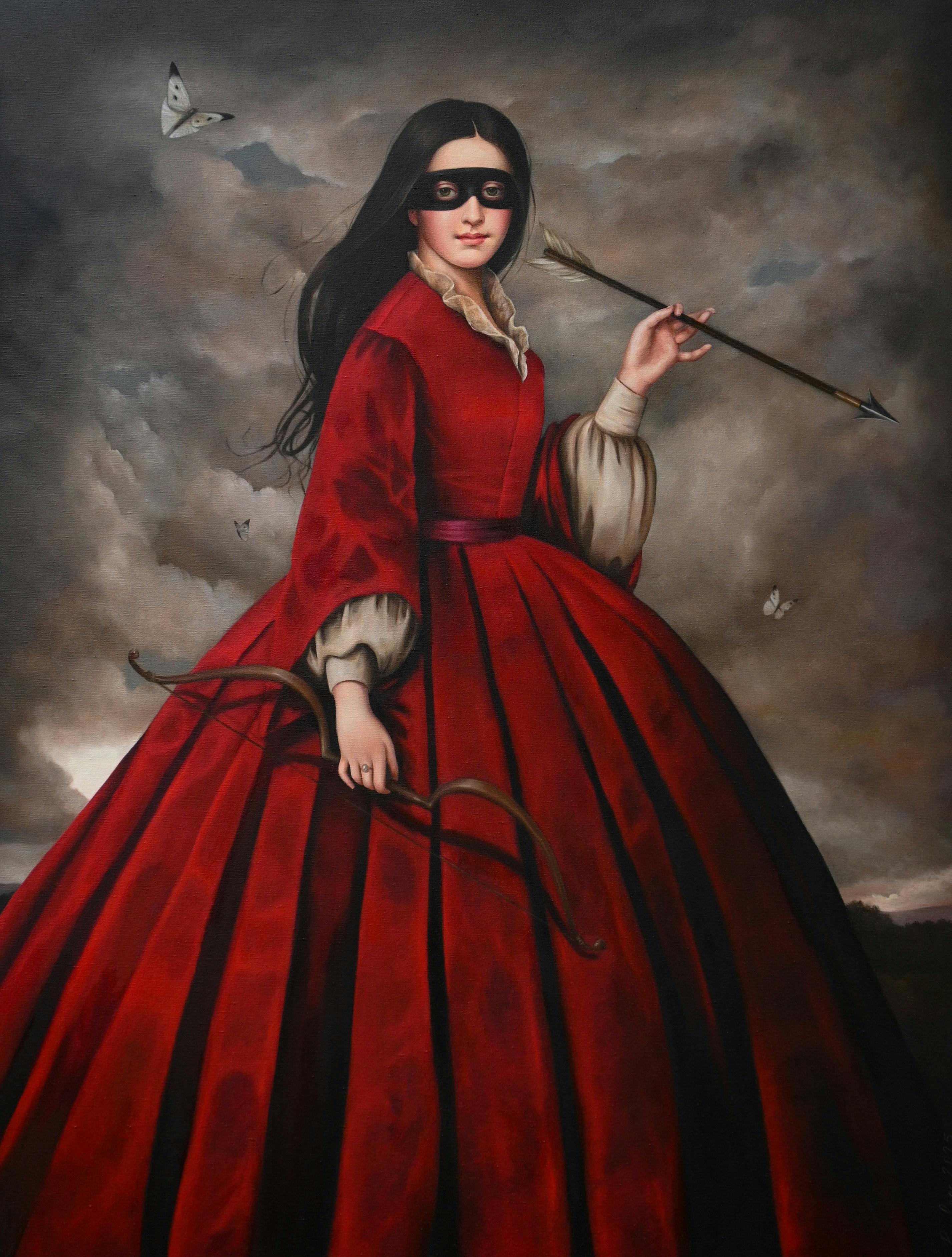 Oil (WM), on Canvas 107 × 81 cm