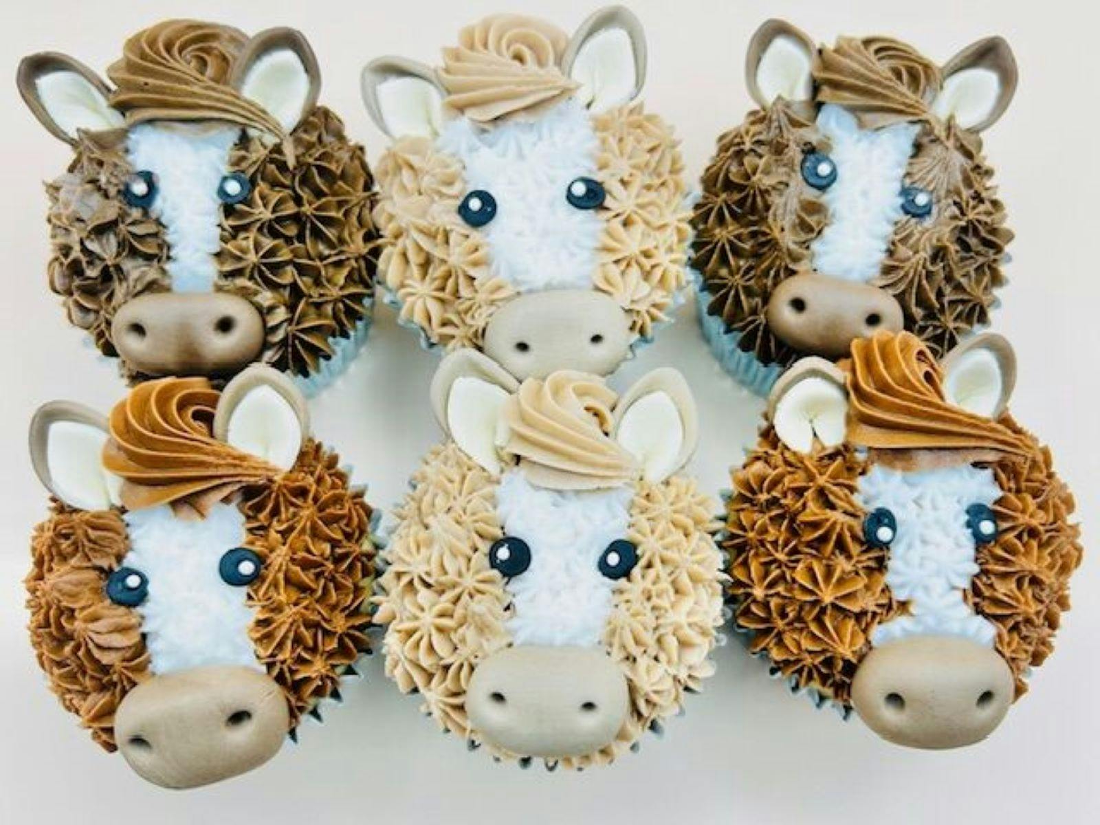 All ages Horse Cupcakes