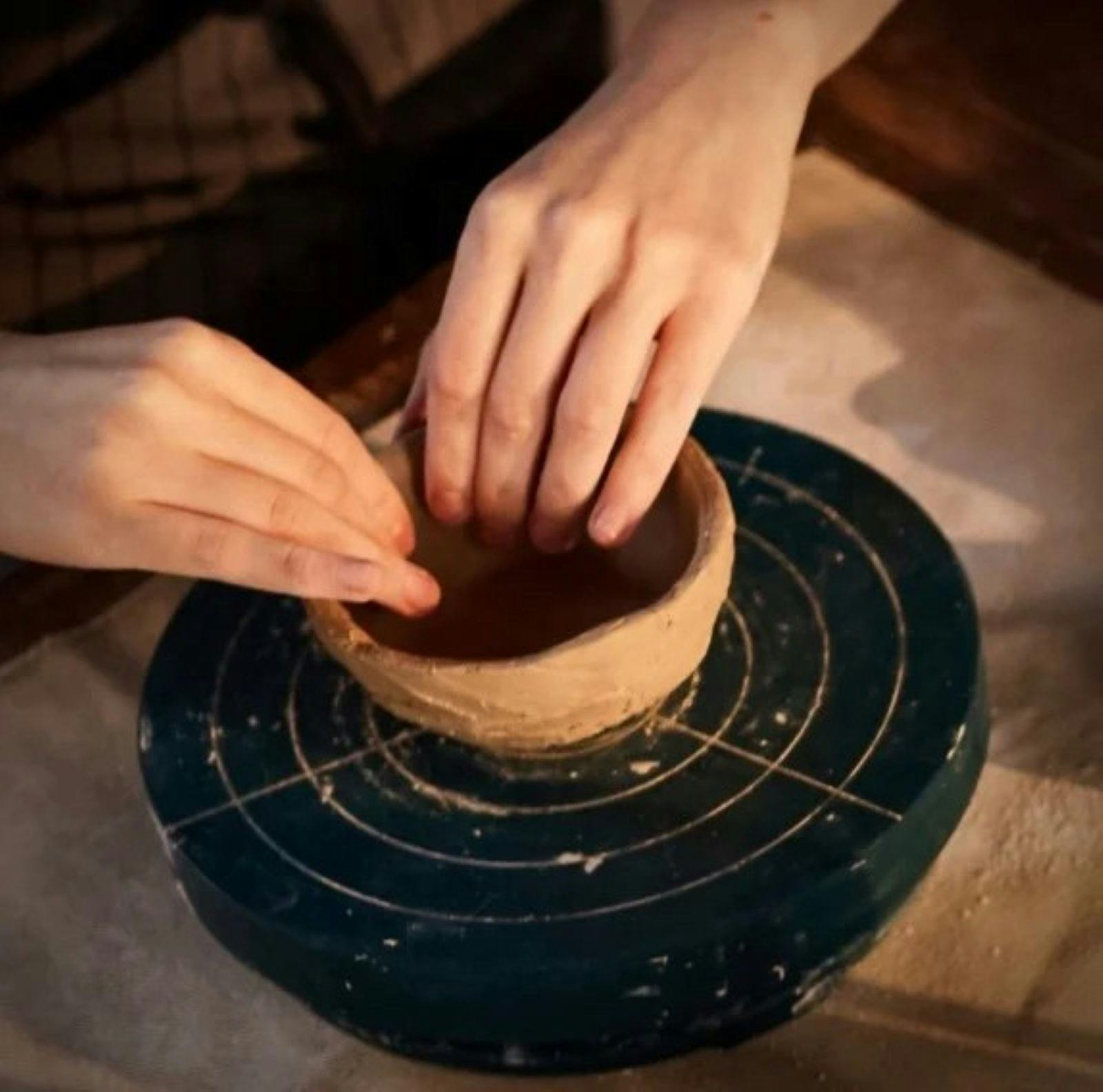 Clay pottery workshop