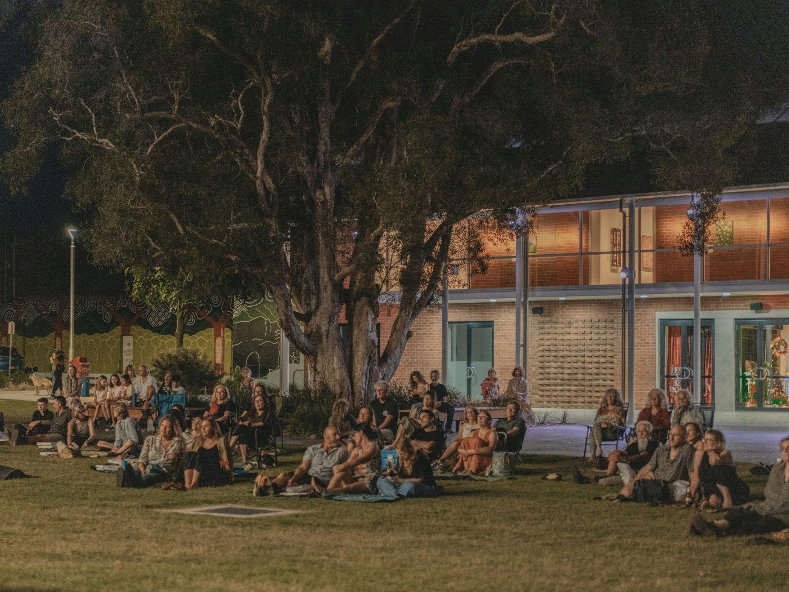 The Quad outdoor live music event