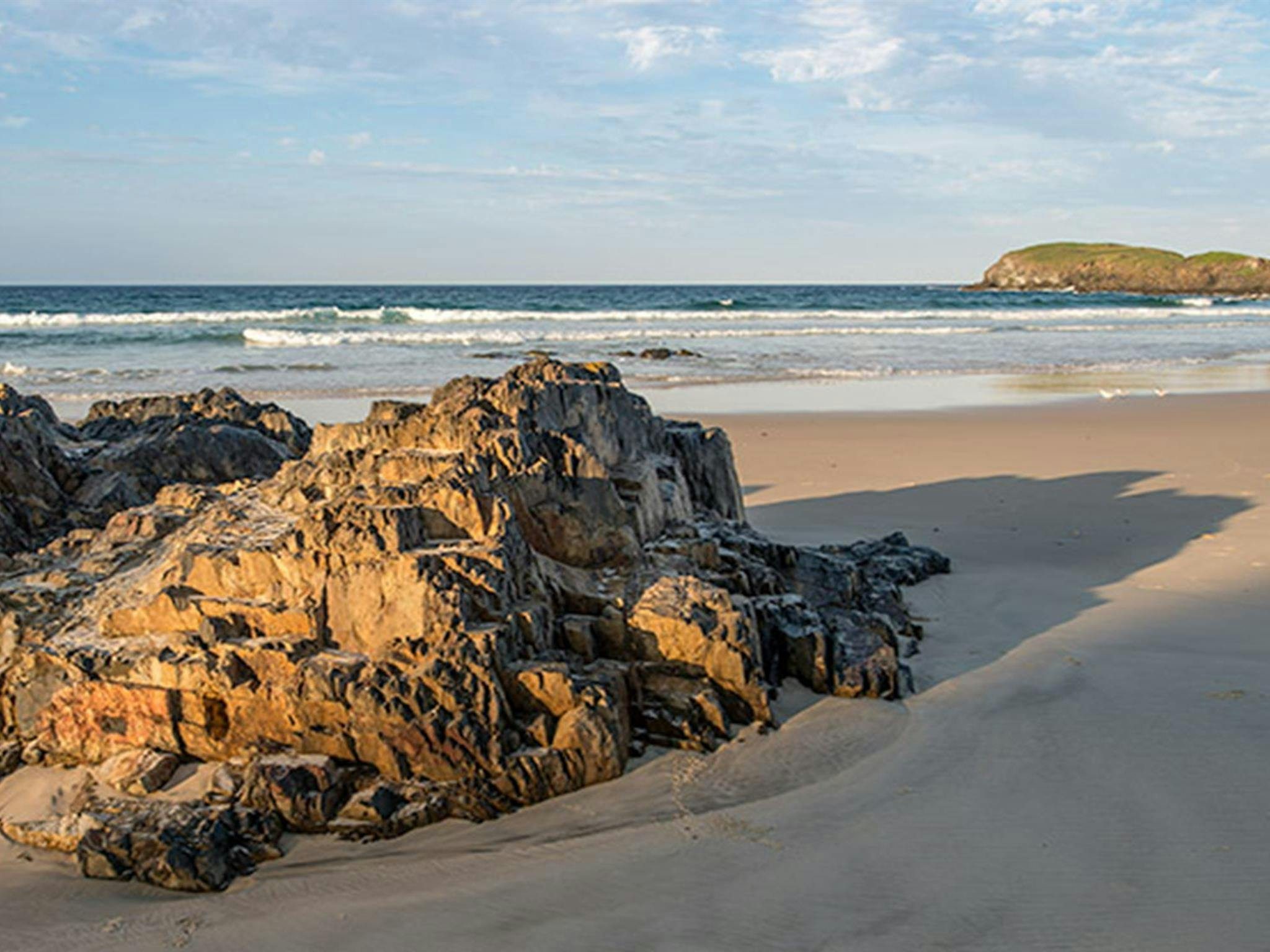 Delicate campground, Goolawah Regional Park. Photo: John Spencer/DPIE