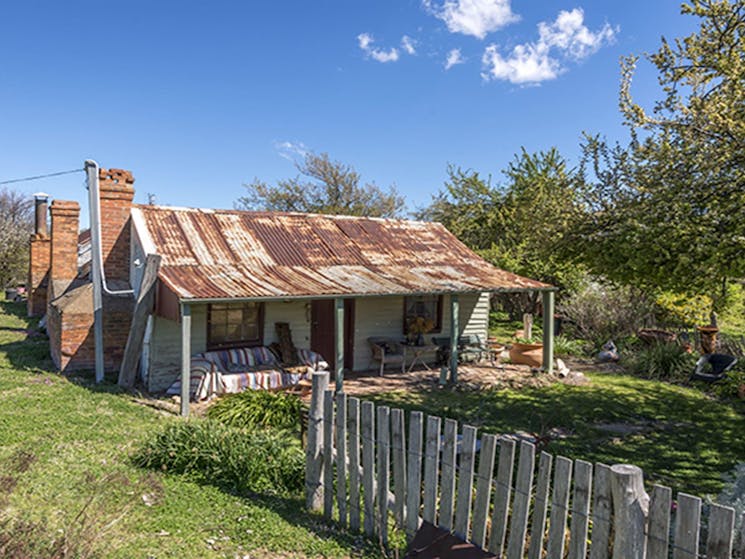 Denningtons cottage, Hill End Historic Site. Photo: Debby McGerty/OEH