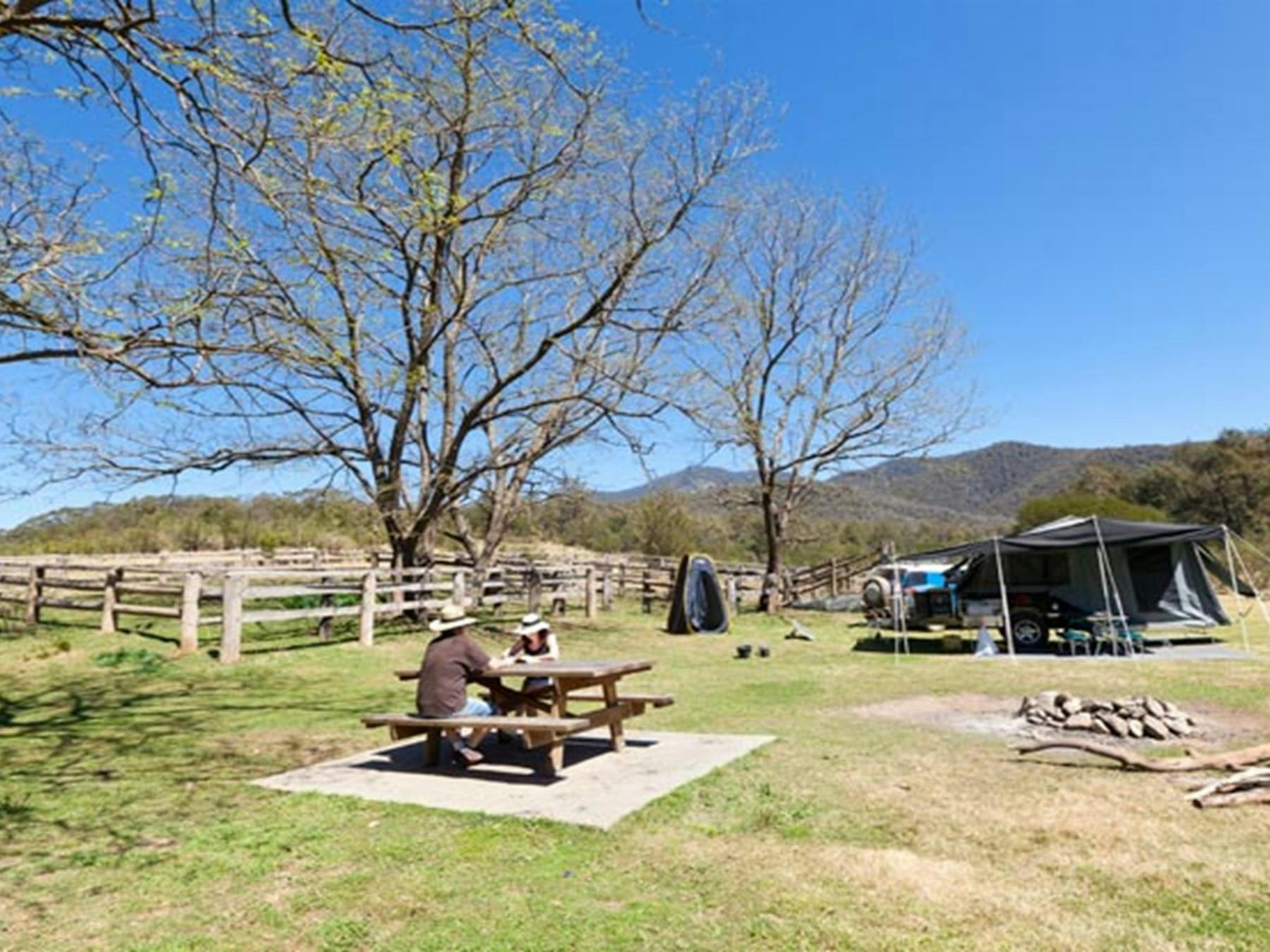 Horse campground, Deua National Park. Photo: Lucas Boyd © DPIE