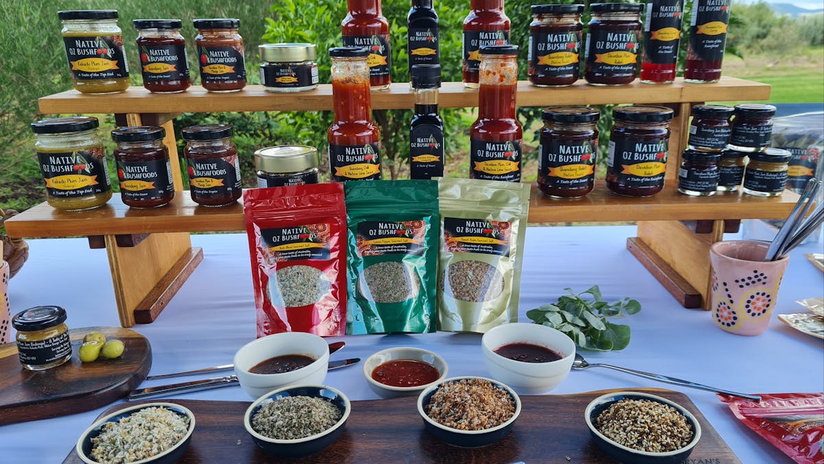 Native Oz Bushfoods diverse range of handmade products