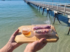 Light, fresh and tasty -  Lobster cold rolls!