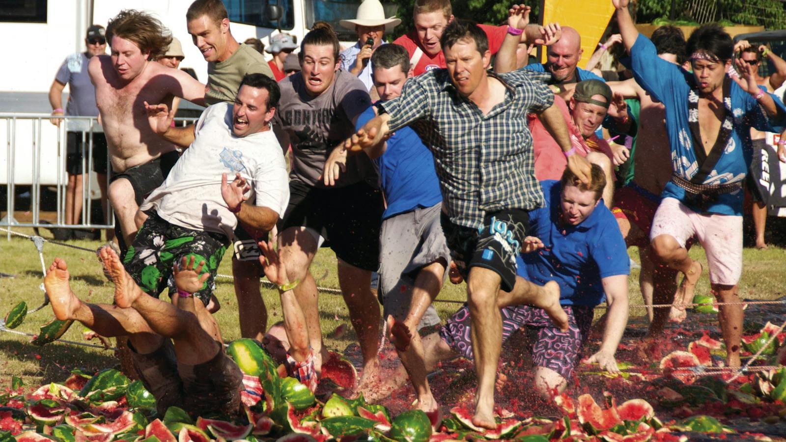Watermelon Race of the Chinchilla Melon Festival