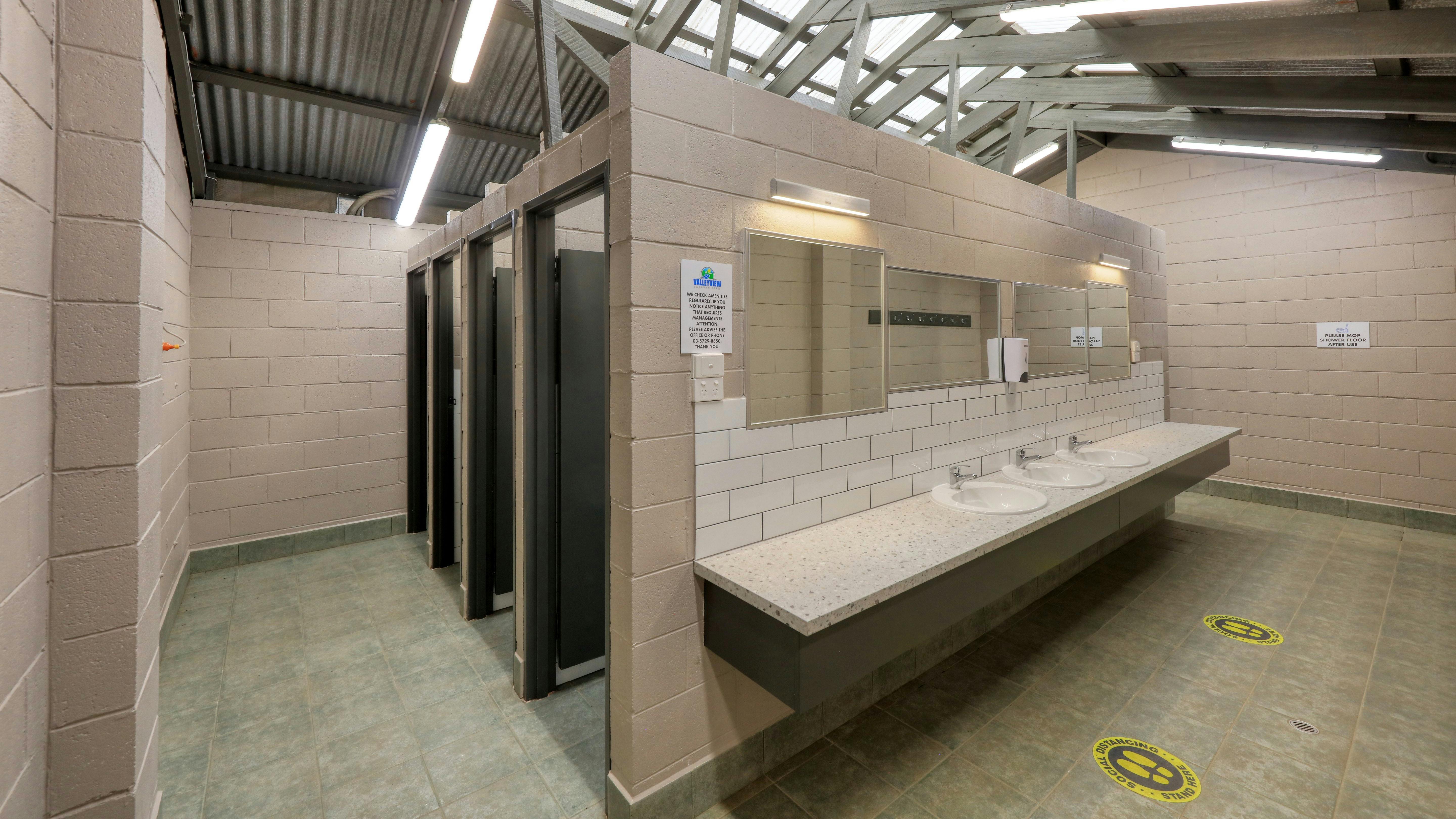 Amenity block - interior ladies