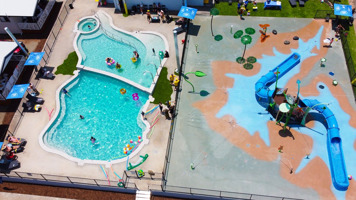 New Splash Pad & Pool