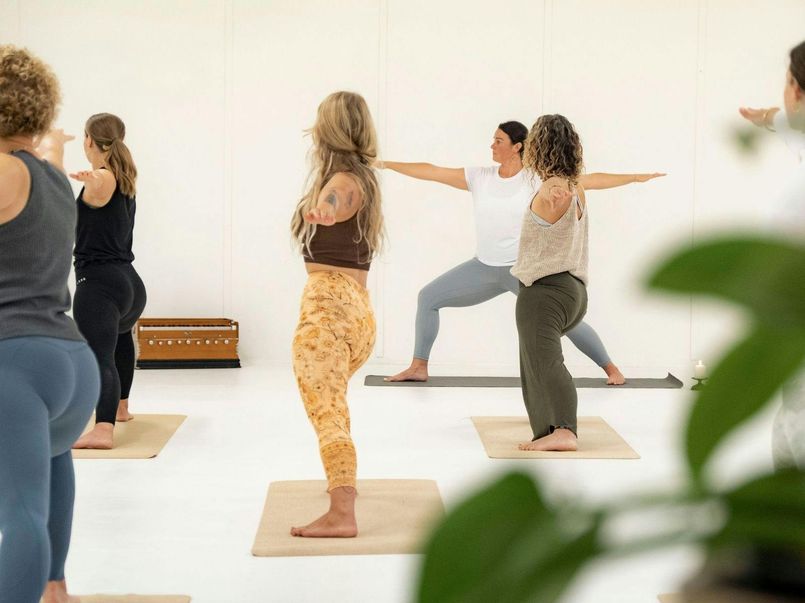 Yoga class in Milton on NSW South Coast