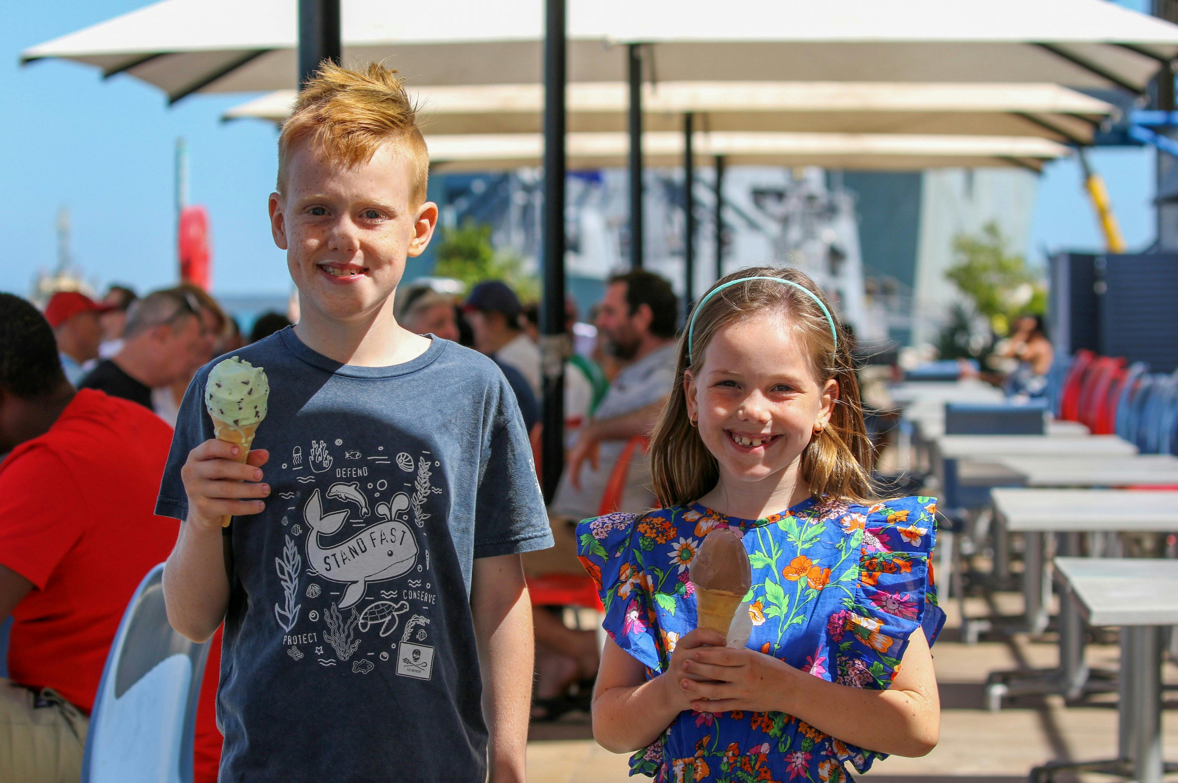The Ice Cream Shop on the Wharf