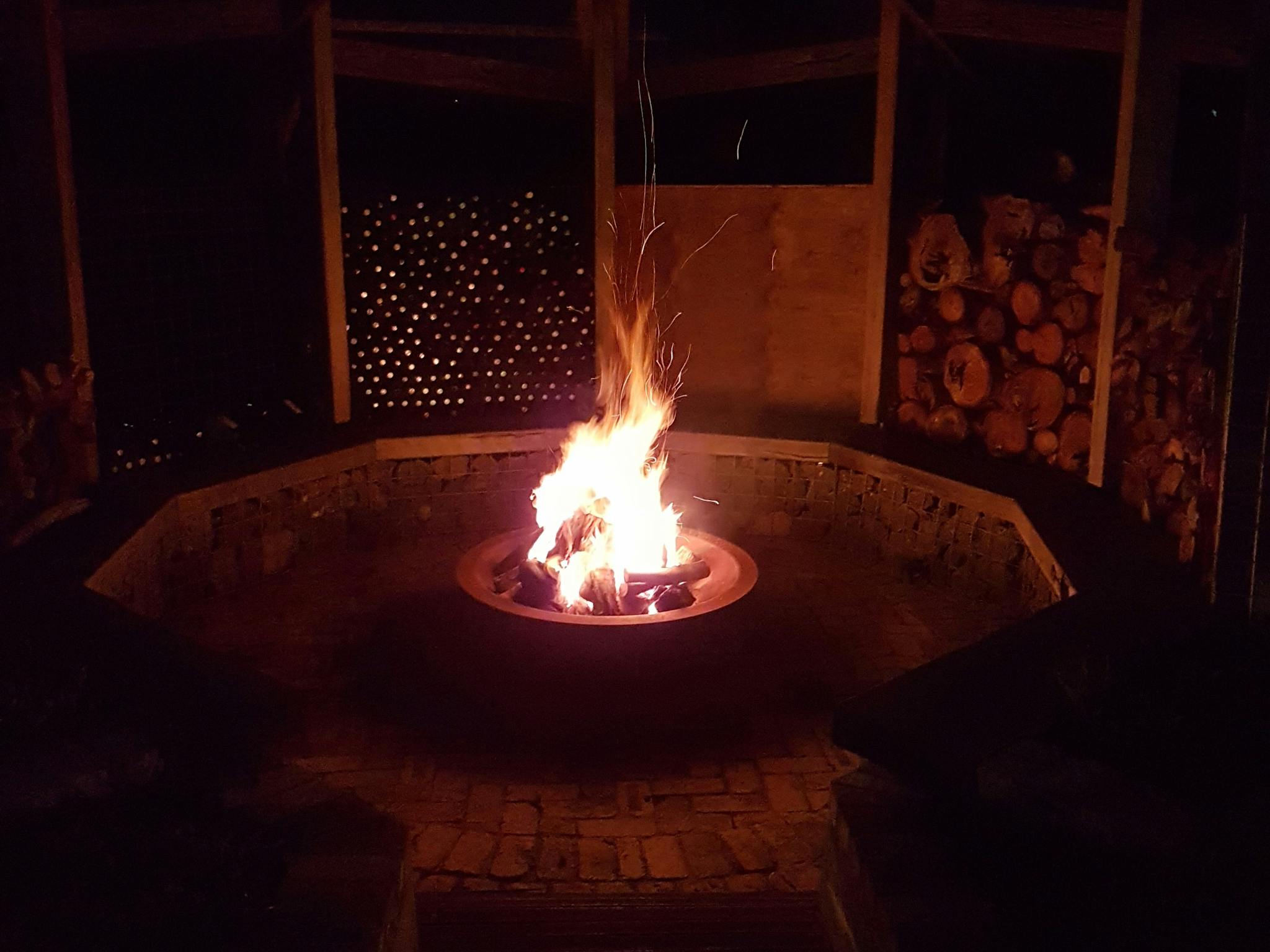 roast marshmellows on the fire