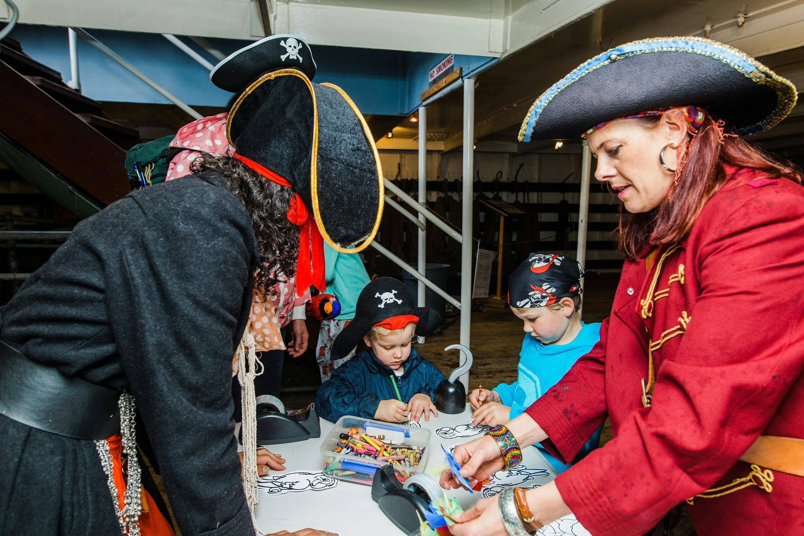Pirate Sunday at Polly Woodside