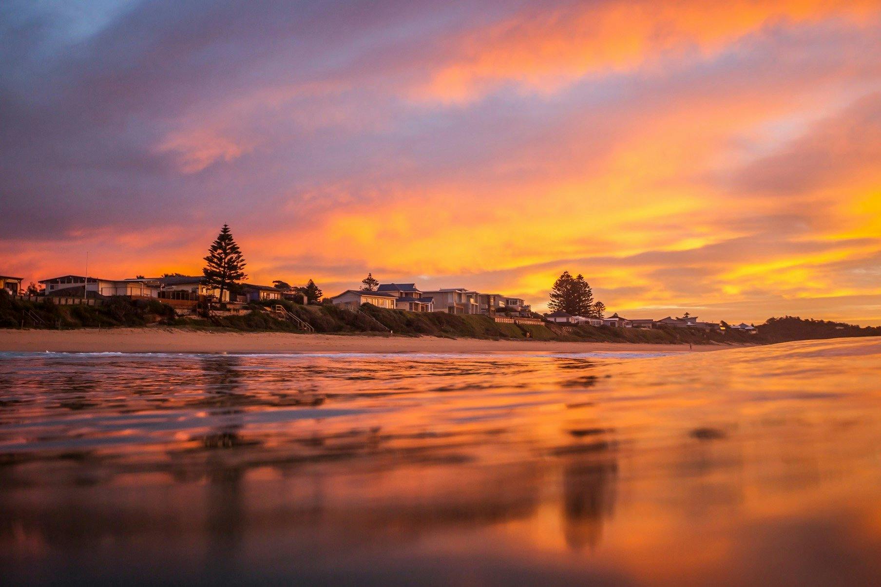 Sunrise at Terrigal Beach, Terrigal