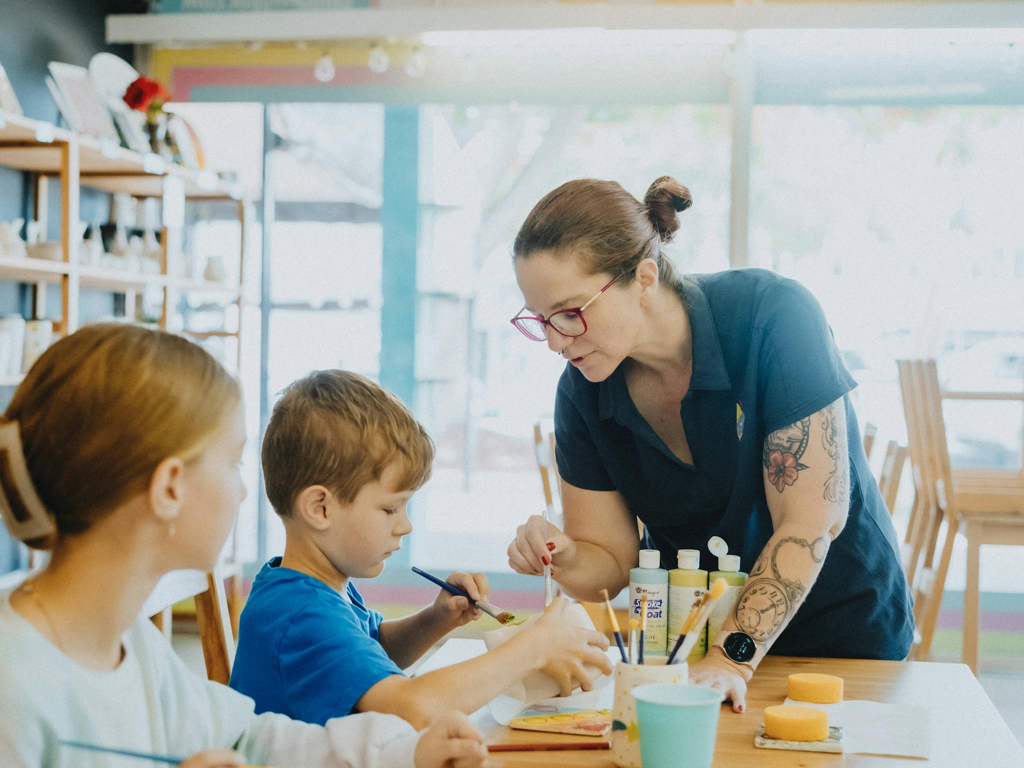 Paint your own pottery, fun for all ages Paint your own pottery, fun for all ages