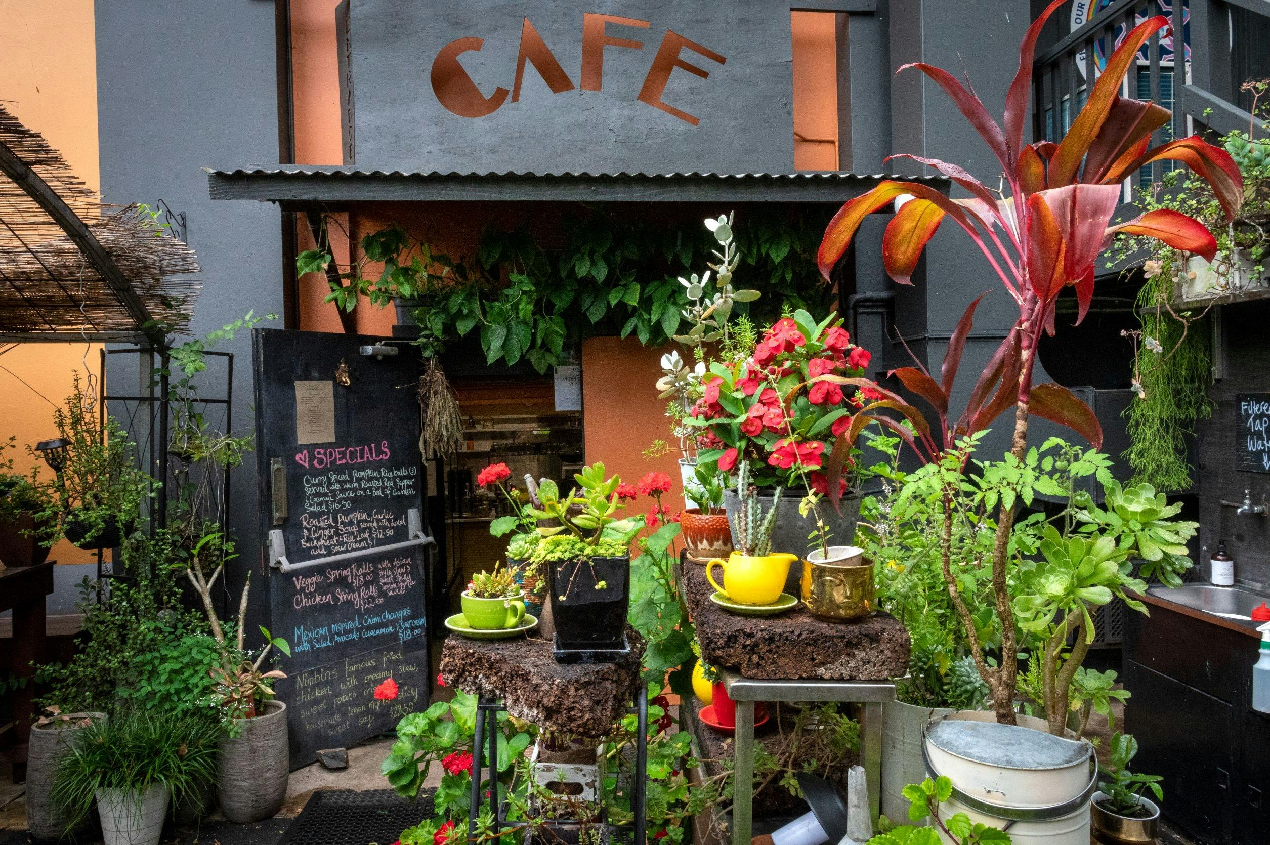 Cafe Entrance