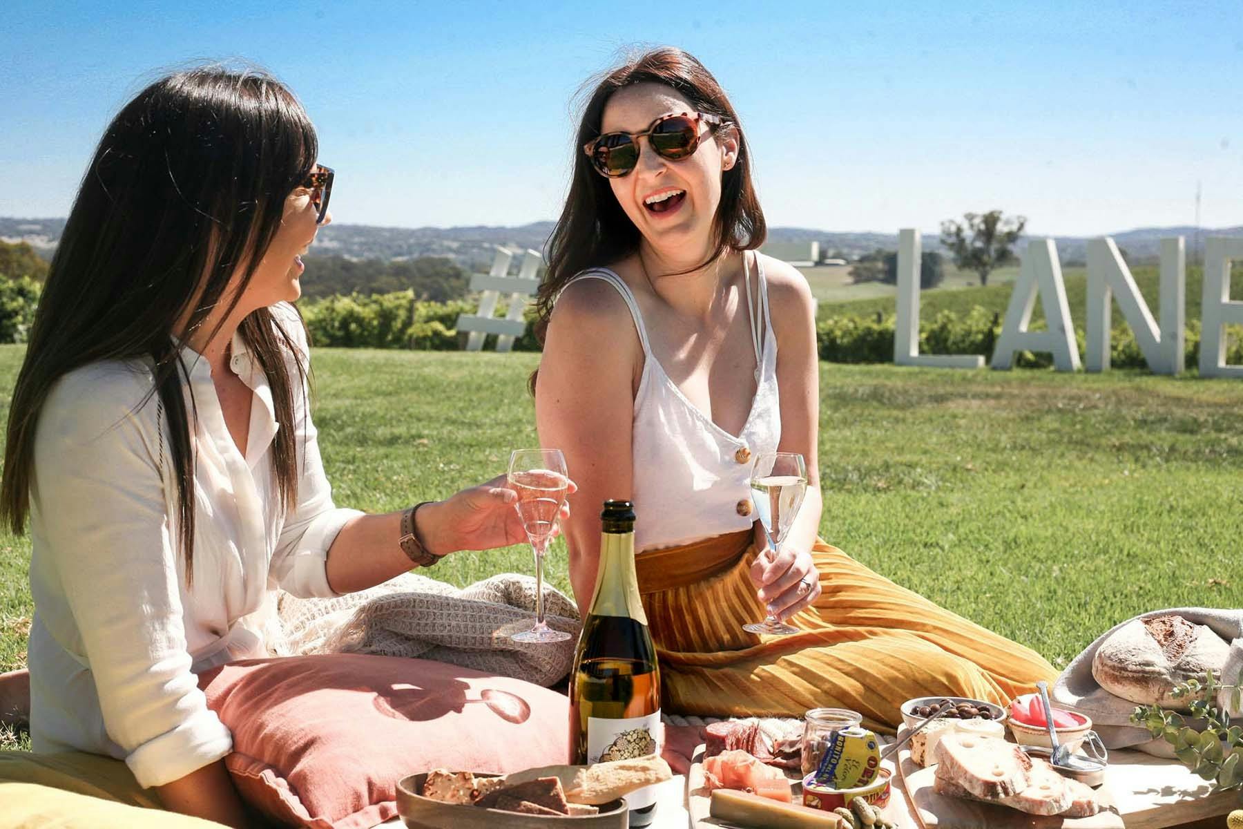 Indulge during a gourmet picnic at The Lane Vineyard