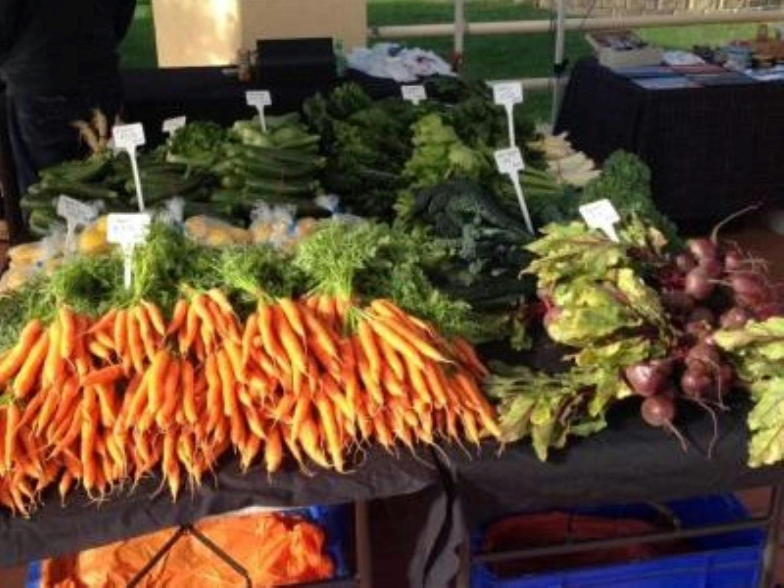 St Helens Market, image showing fresh vegetables available