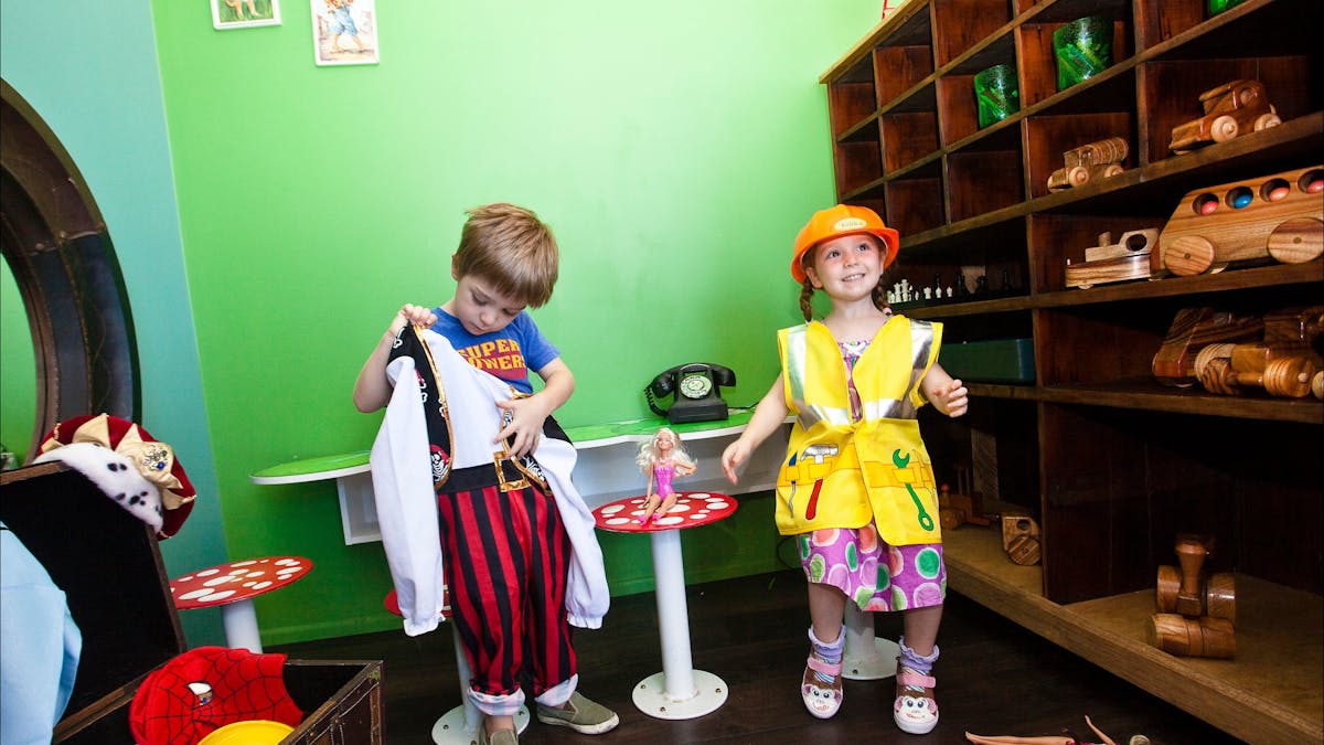 Fat Frog Beach Cafe kids corner