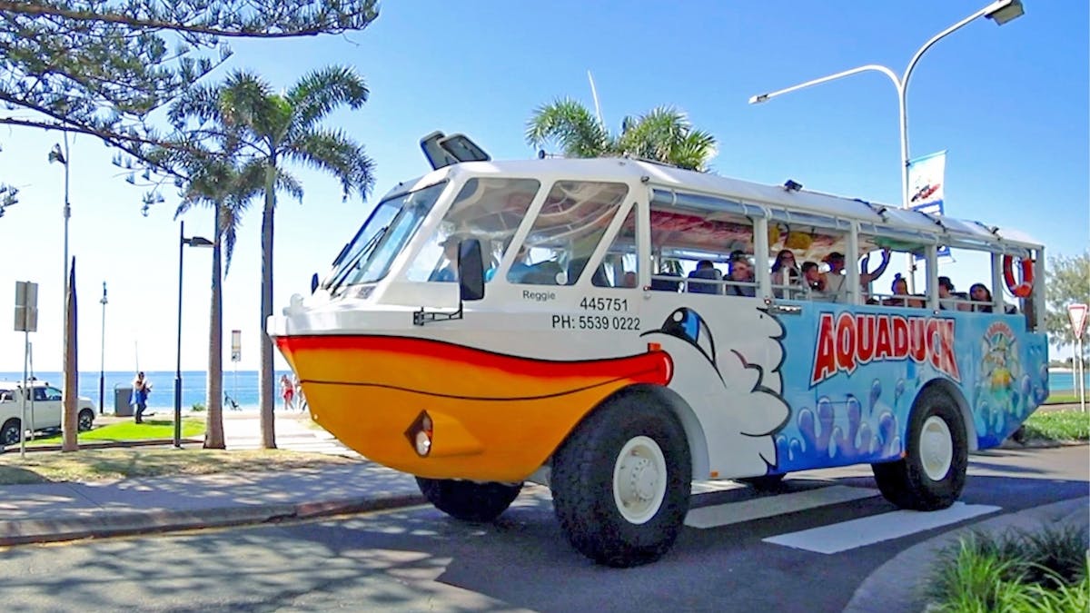 Aquaduck on Mooloolaba Esplanade