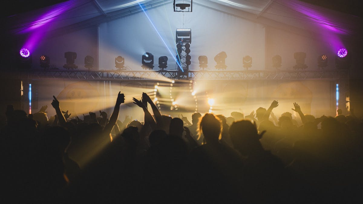 Large Indoor Music Event