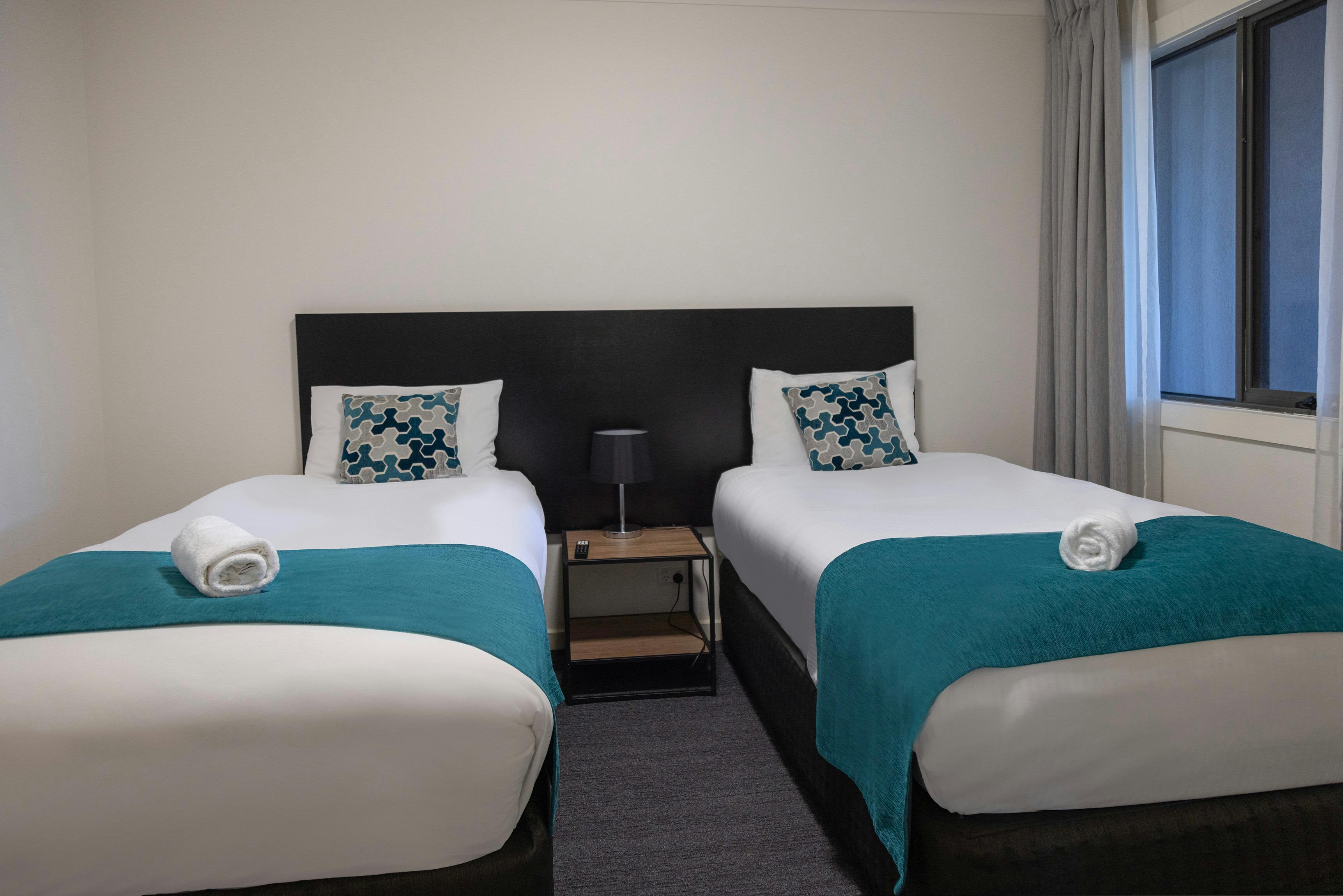 Twin Single Beds In Family Room