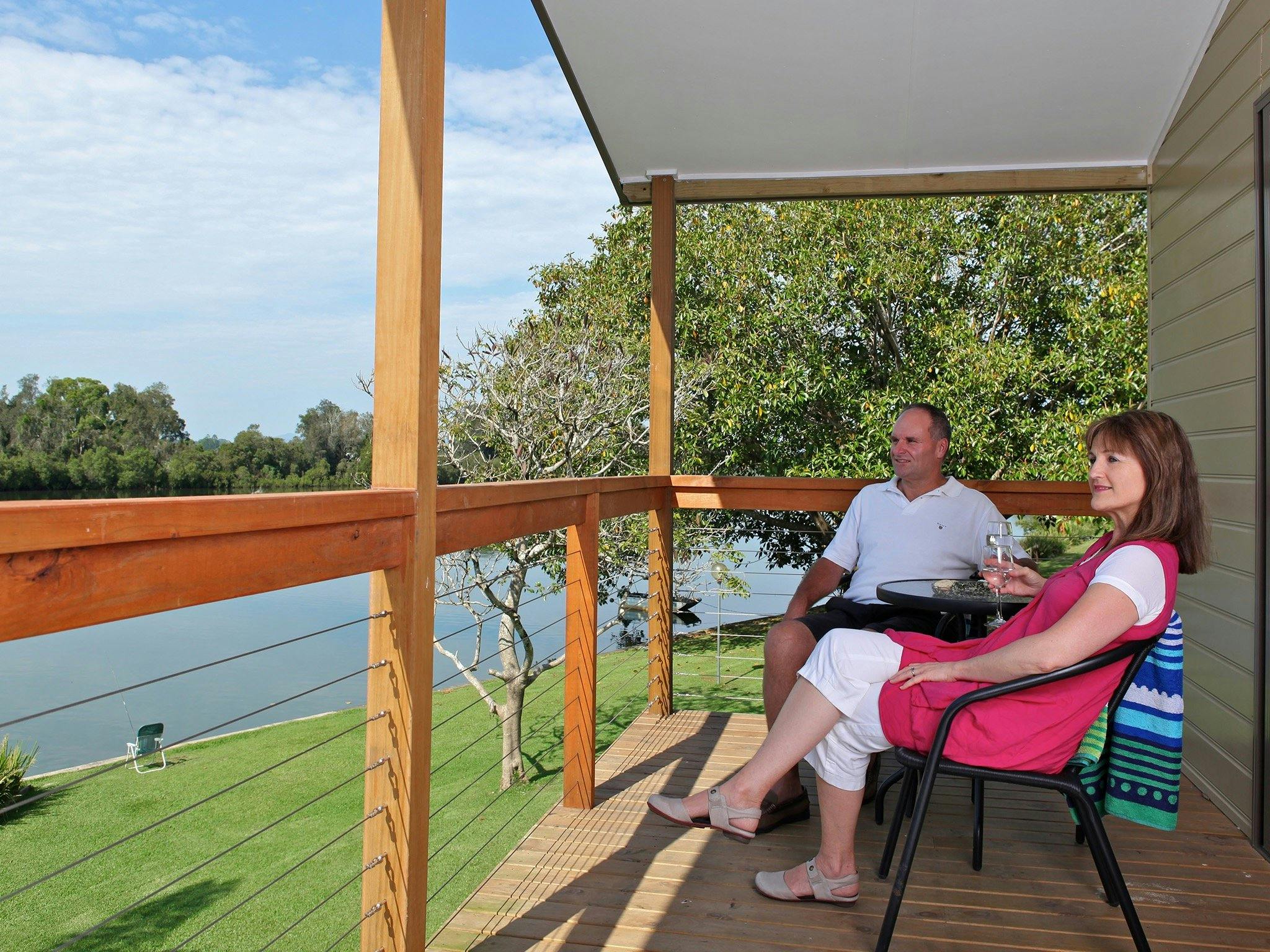 Waterfront Villa Balcony
