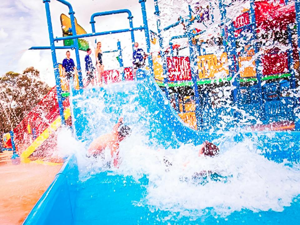 Water slides