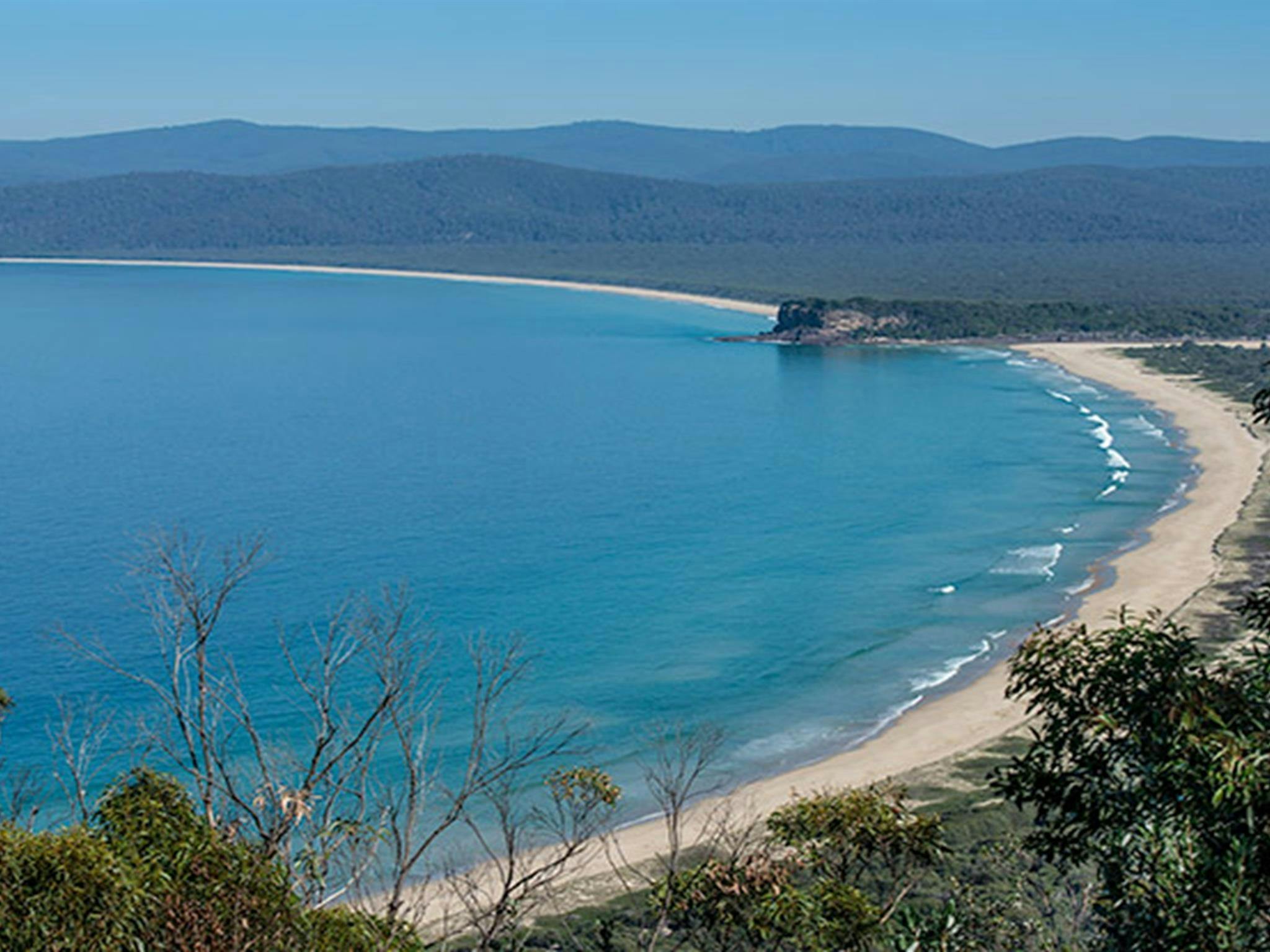 Disaster Bay lookout, Beowa National Park. Photo: John Spencer