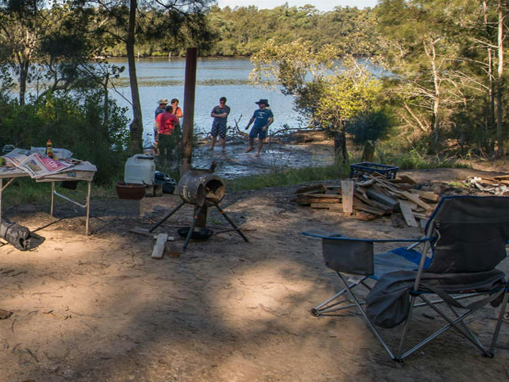Double Wharf picnic area, Karuah National Park. Photo: John Spencer/NSW Government