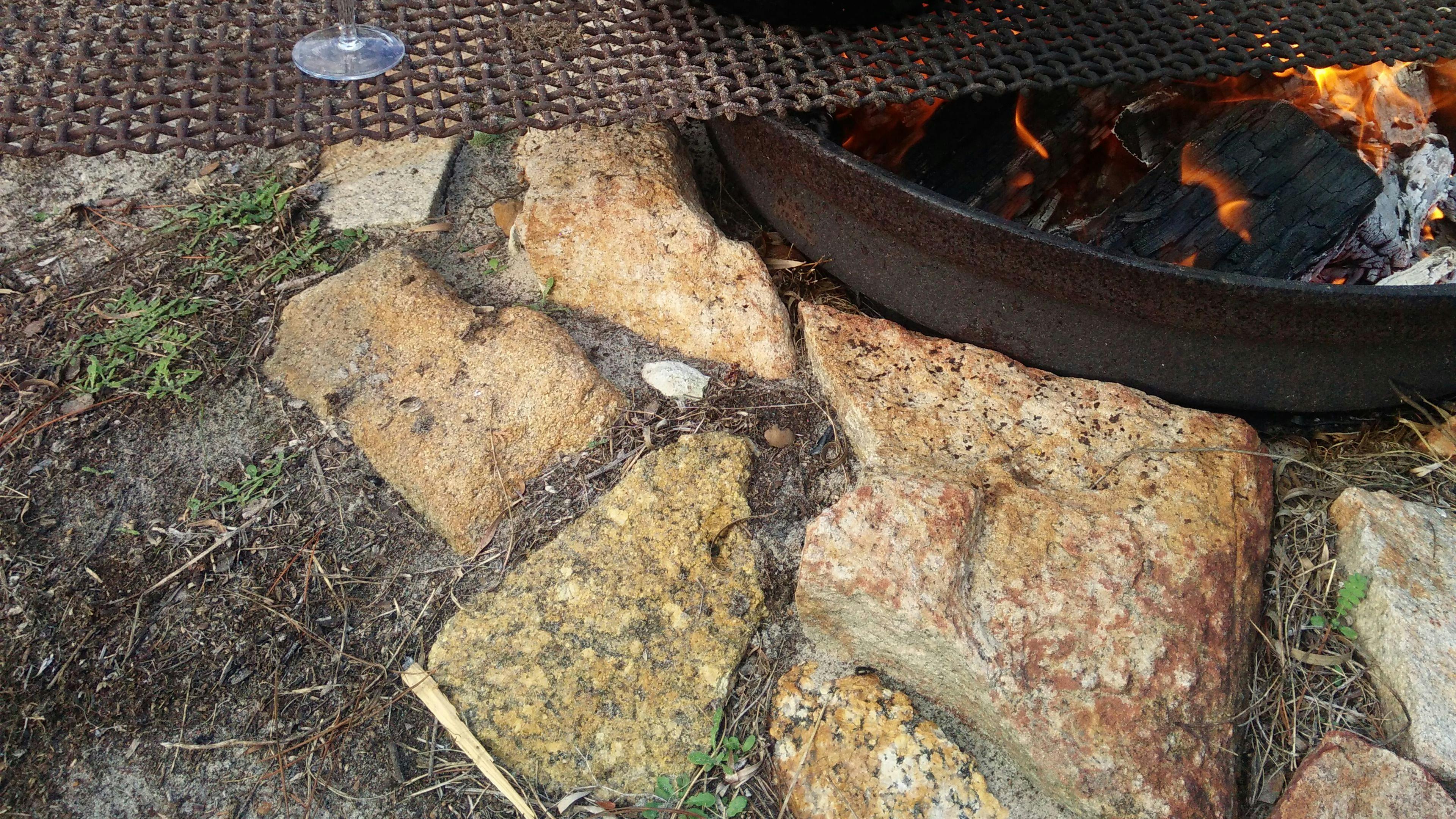 enjoy a camp oven dinner.