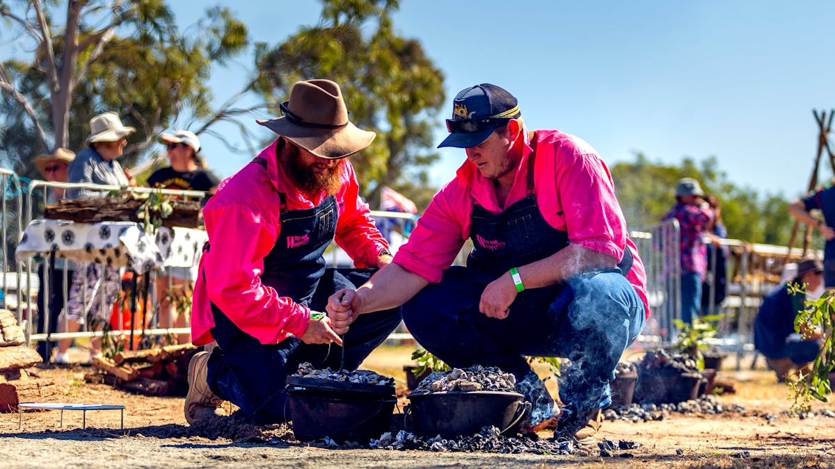 Camp Oven Cooking at the Australian Camp Oven Festival