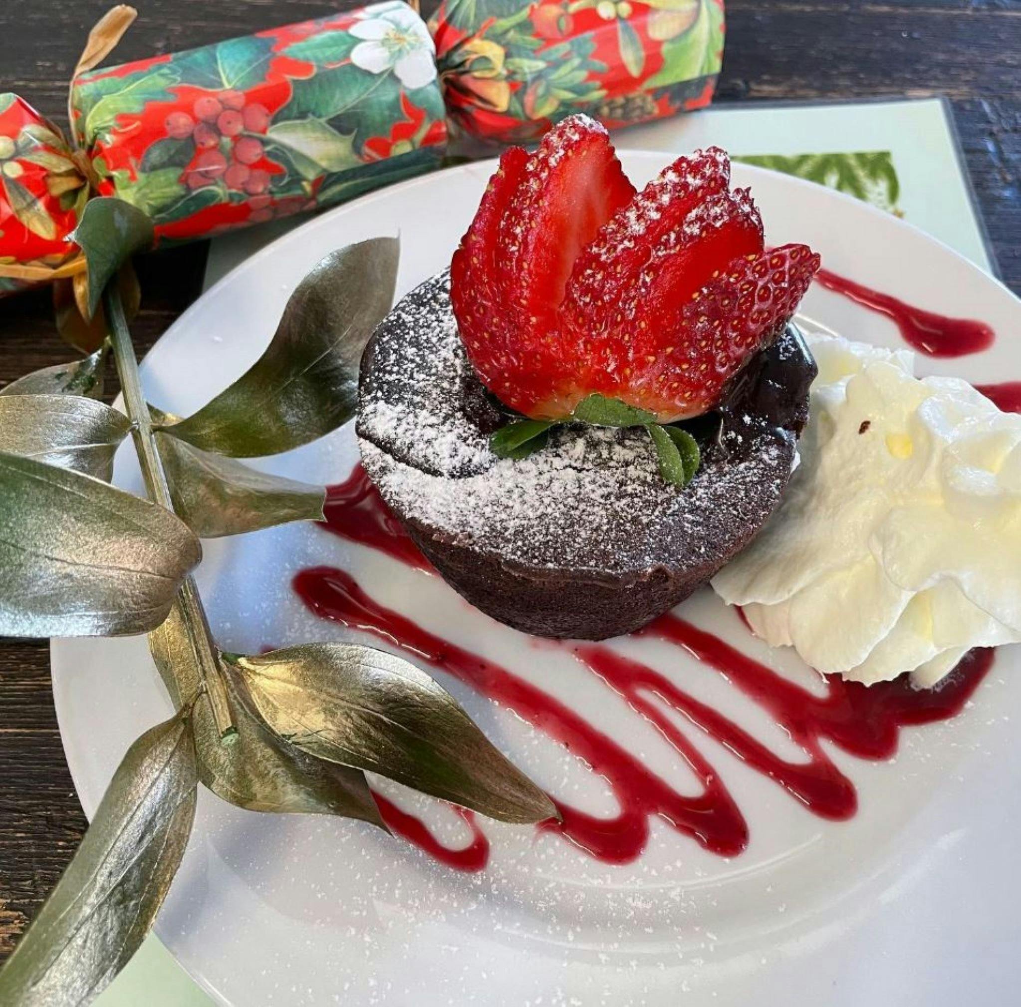 Oozo chocolate cake