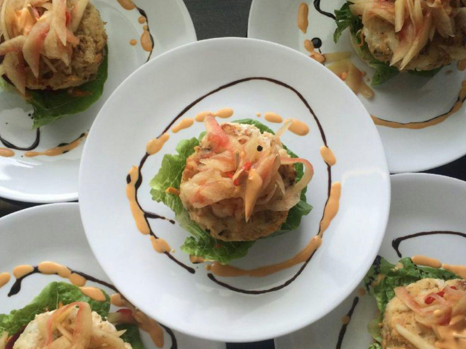 Beautiful 5 star meals served aboard the Iron Lady by the Hostess