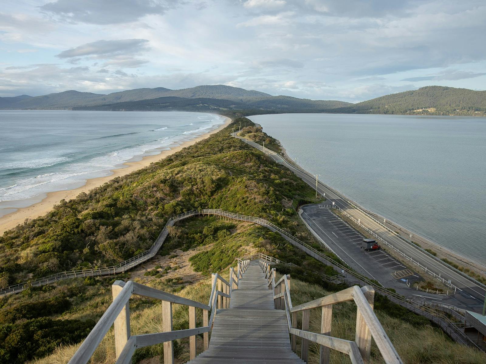 Cruise into Bruny Island's winter wilderness image