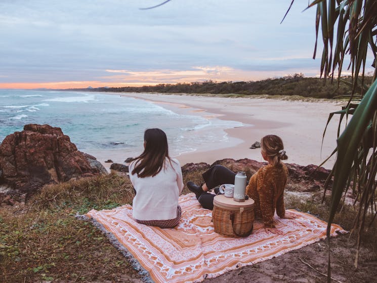 Picnic on Hasting Point Lookout